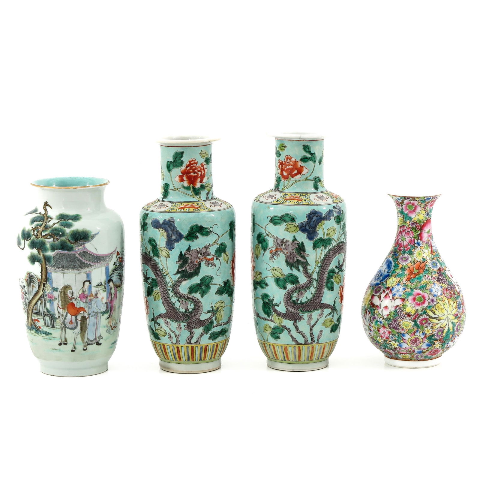 A Collection of 4 Vases (1 of 9)