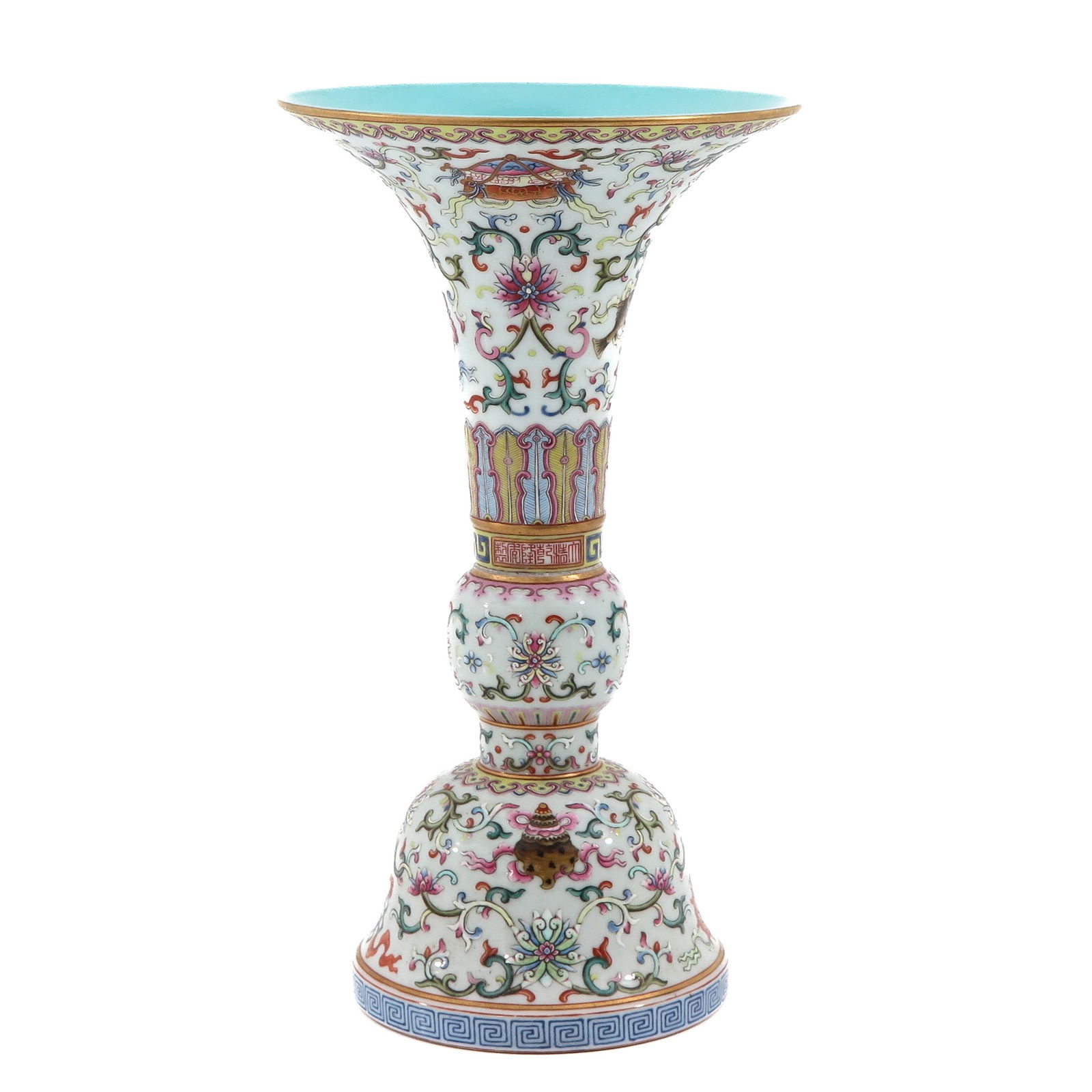 A Famille Rose Altar Vase (1 of 9)