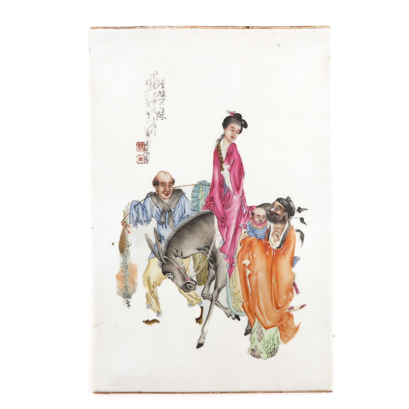 A Famille Rose Tile (1 of 7)