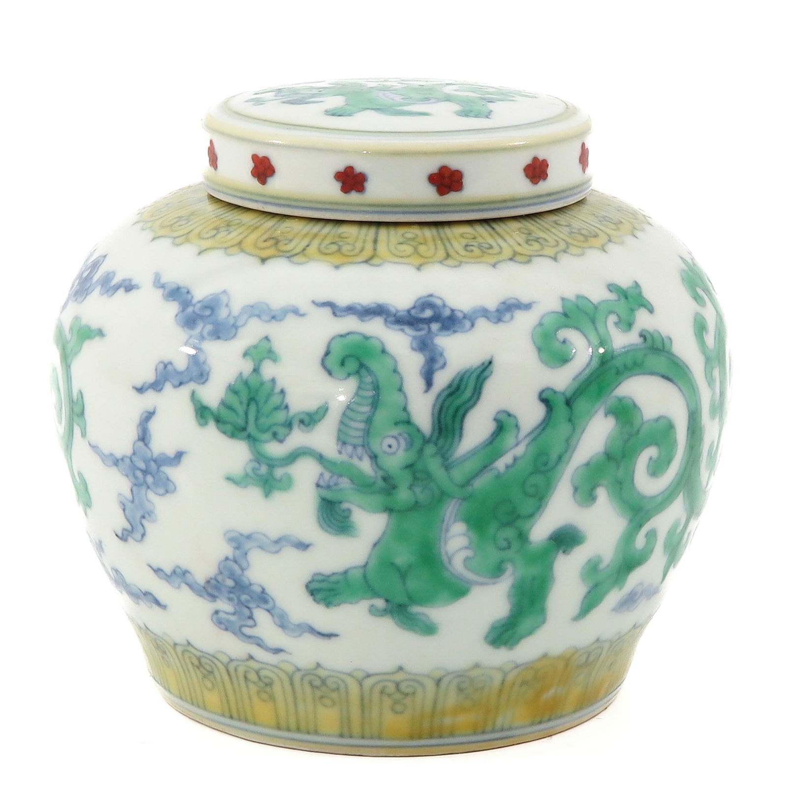 A Doucai Decor Jar with Cover (1 of 10)