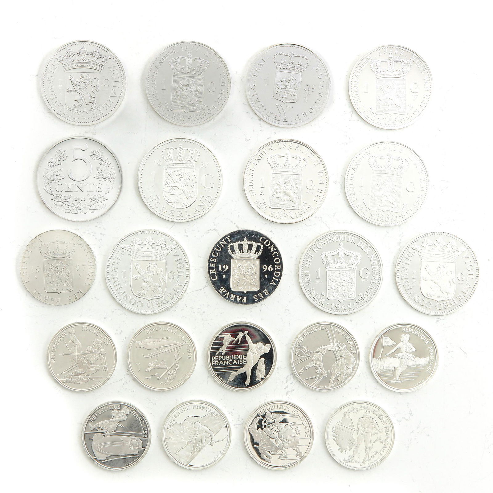 A Collection of Silver Tokens (1 of 2)
