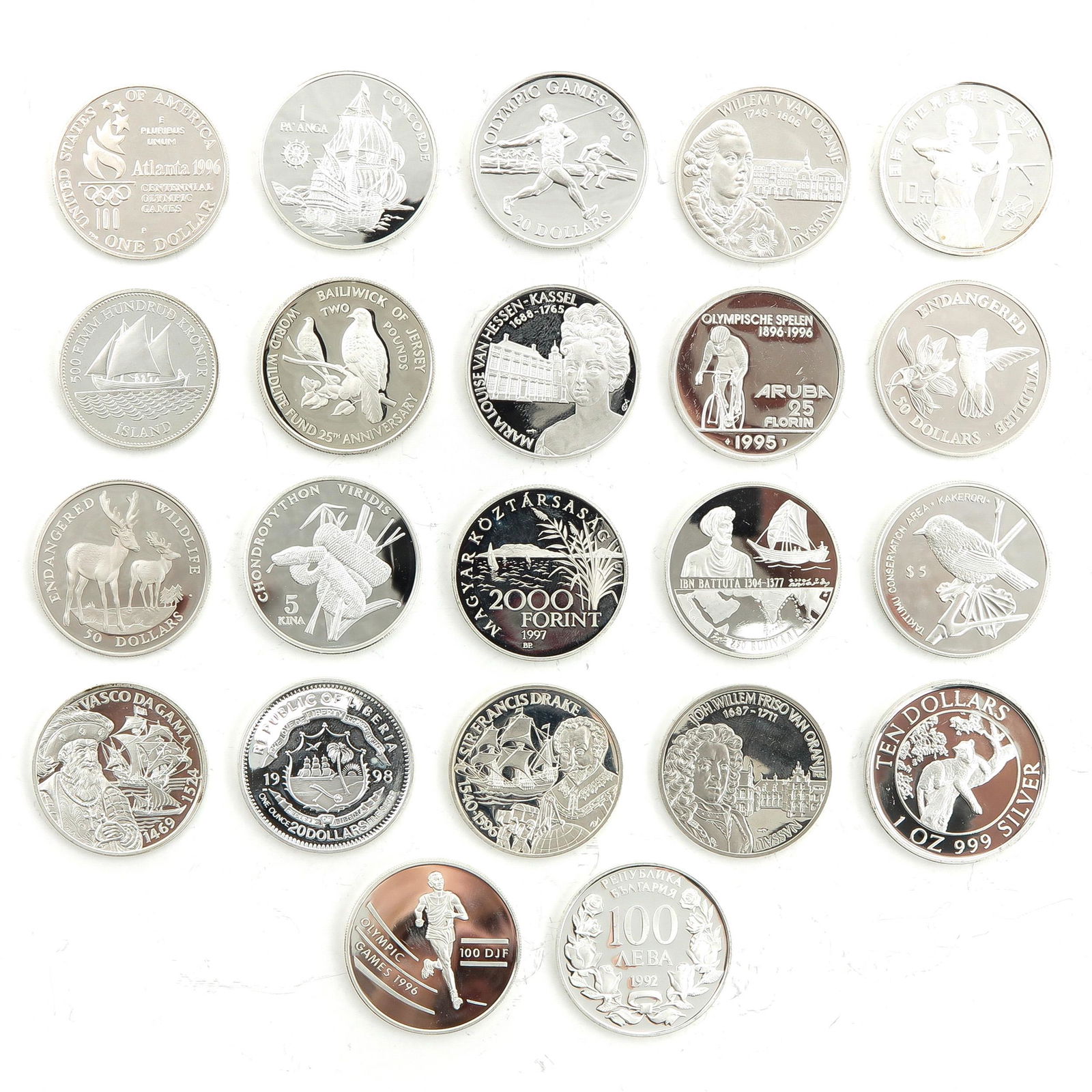 A Collection of Silver Tokens (1 of 2)