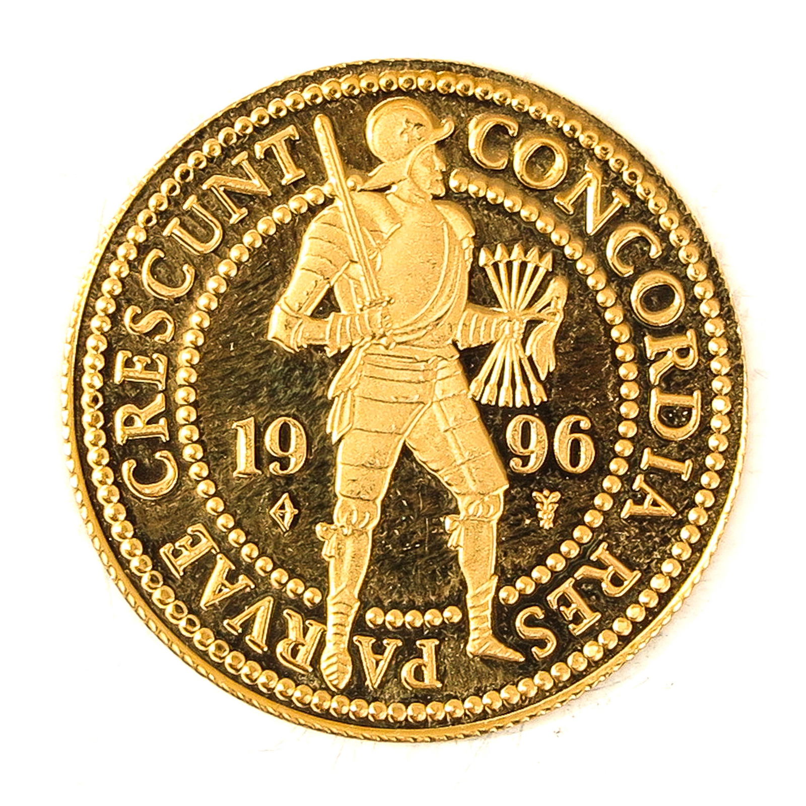 A Gold Double Ducat Coin (1 of 2)