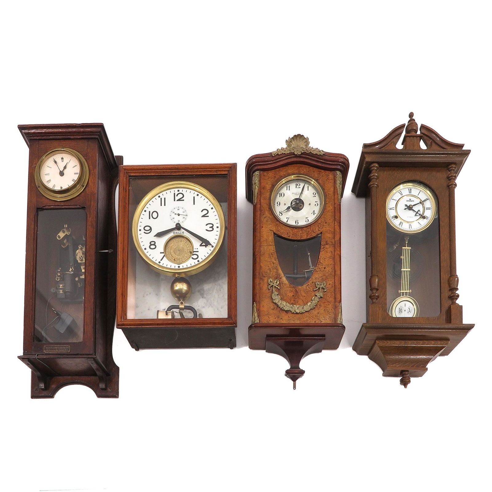 A Collection of 4 Electric Wall Clocks (1 of 5)