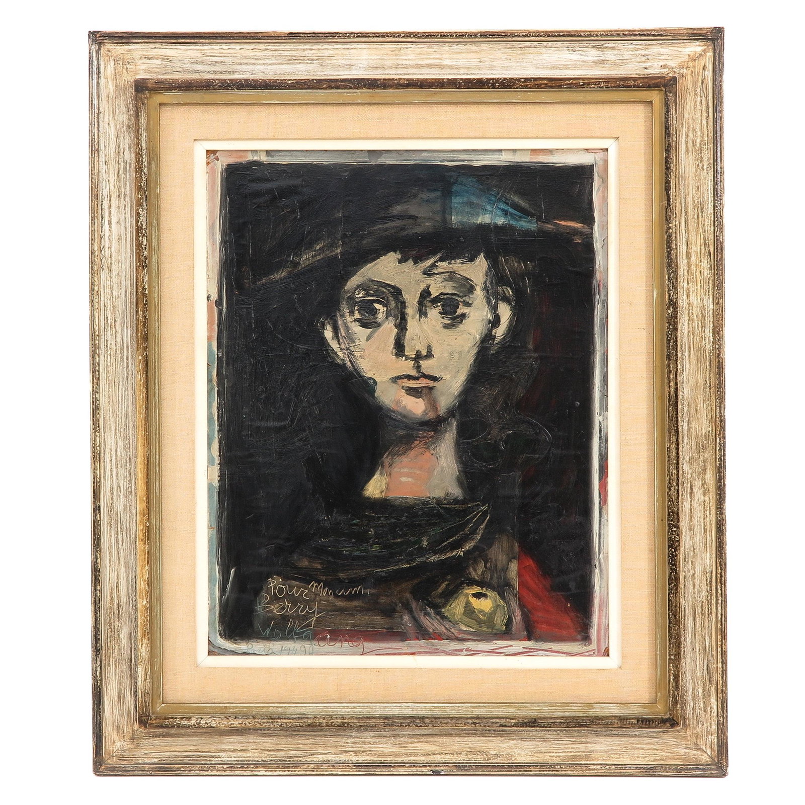 An Oil on Board Signed Kardamatis: 38 x 48 cm.