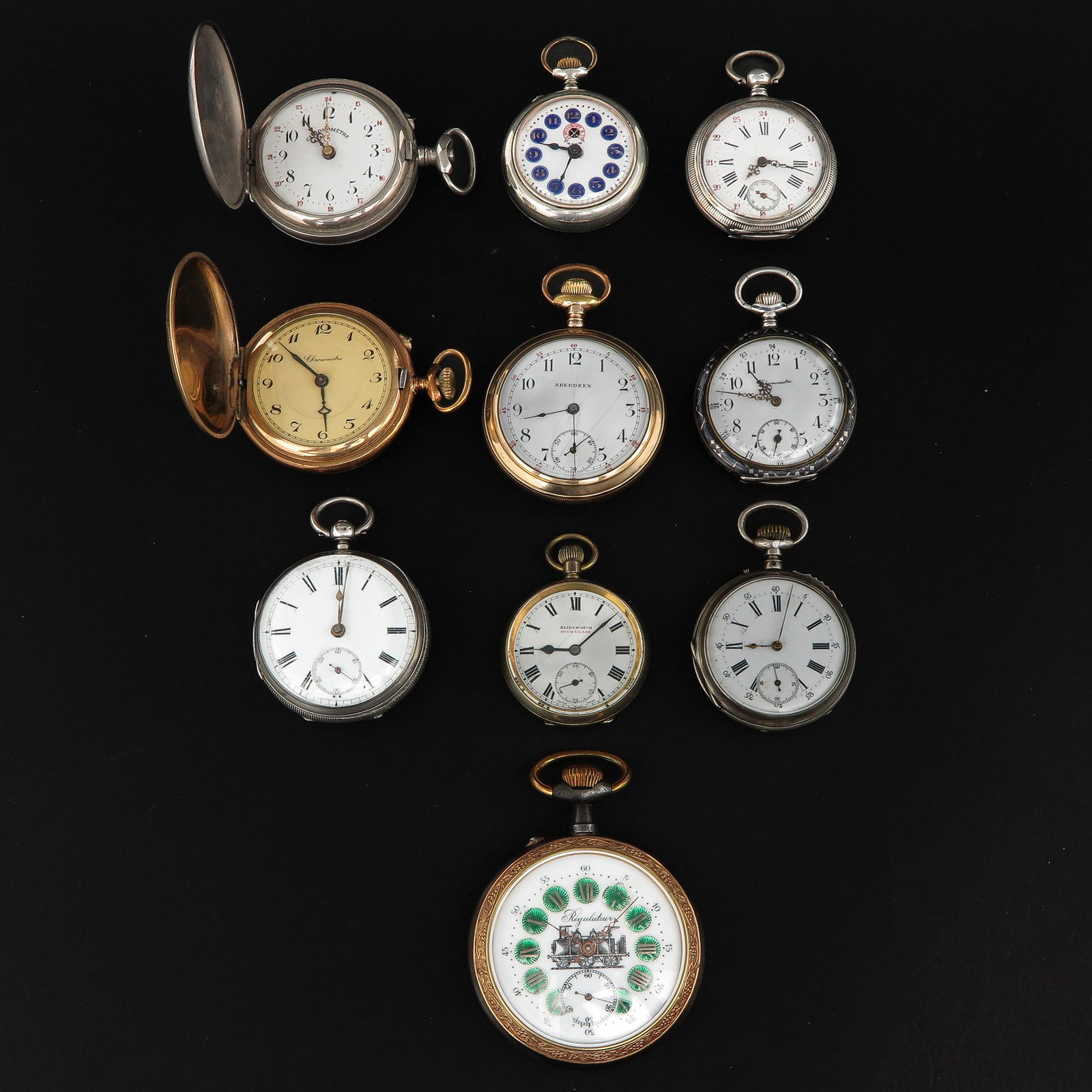 A Collection of 10 Pocket Watches (1 of 10)