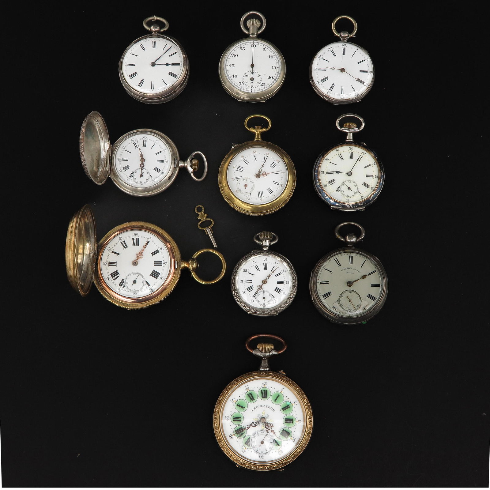 A Collection of 10 Pocket Watches (1 of 10)