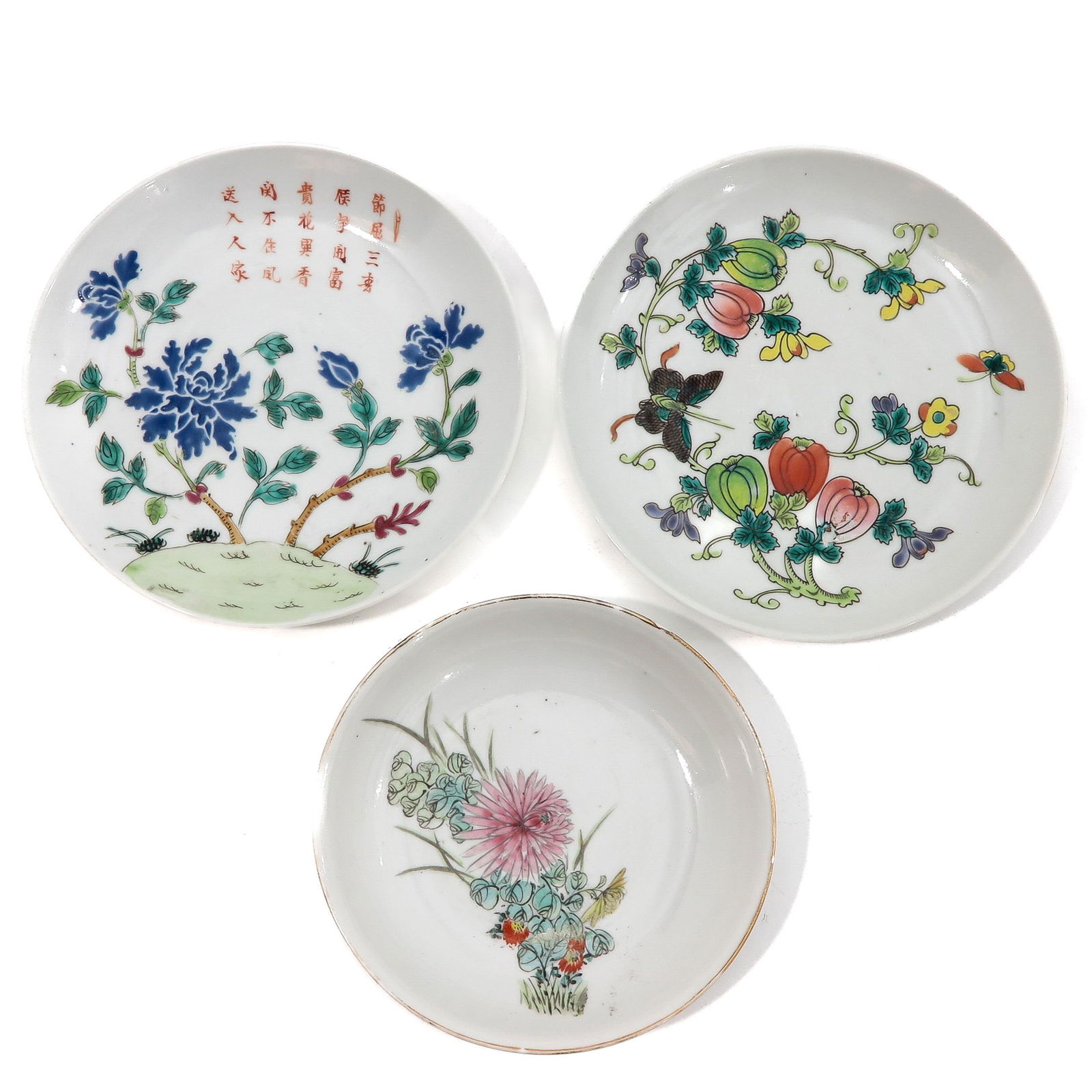 A Collection of 3 Small Plates (1 of 10)