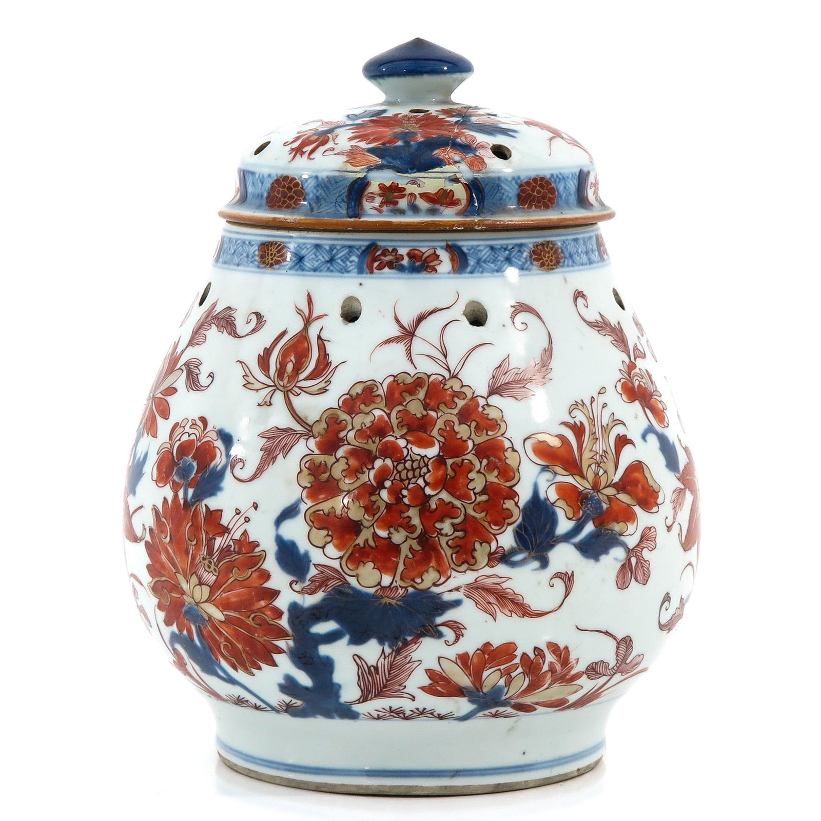 An Imari Decor Jar with Cover (1 of 9)