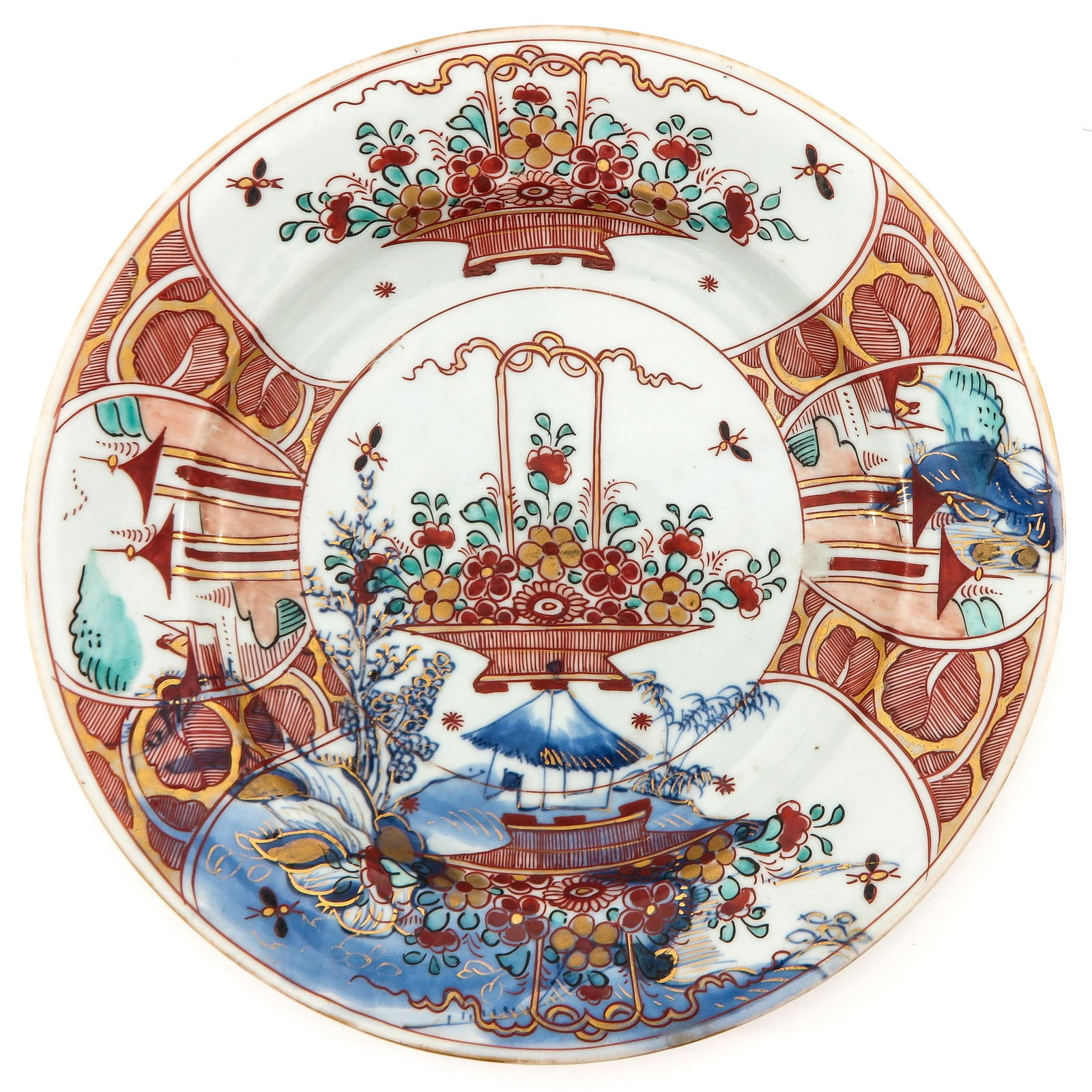 An Polychrome Decor Plate (1 of 5)