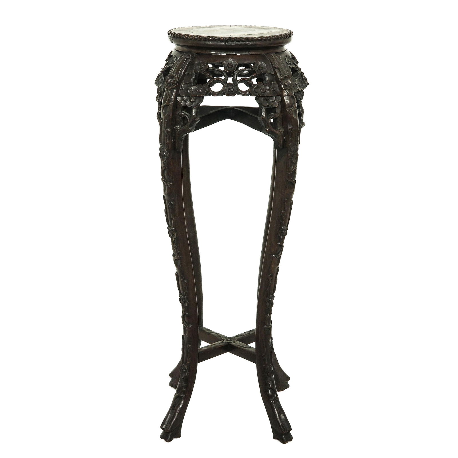 A Carved Chinese Side Table (1 of 10)