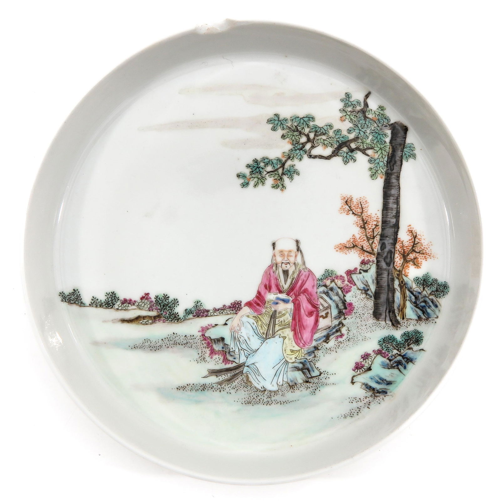 A Famille Rose Dish (1 of 6)