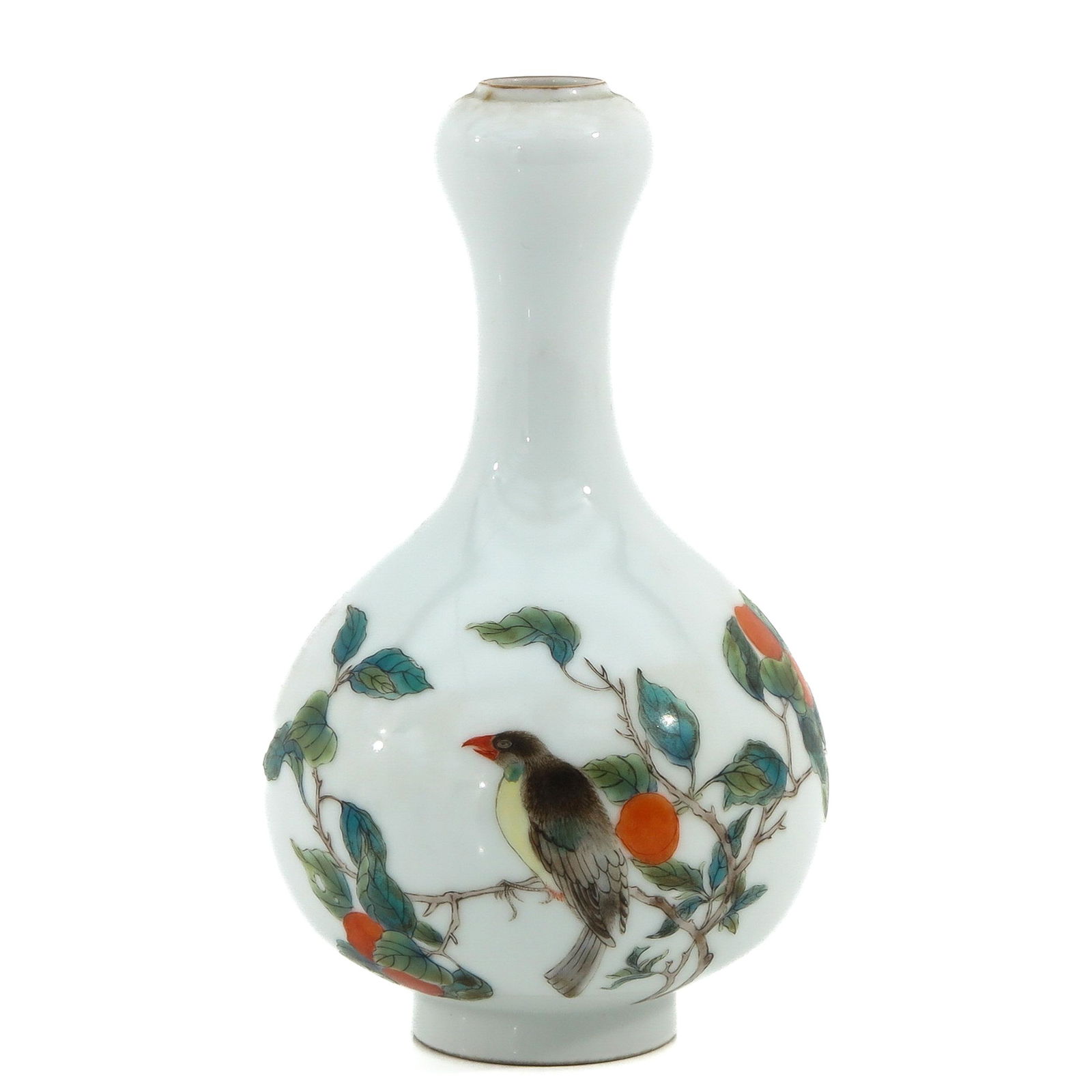 A Polychrome Decor Gourd Vase (1 of 9)