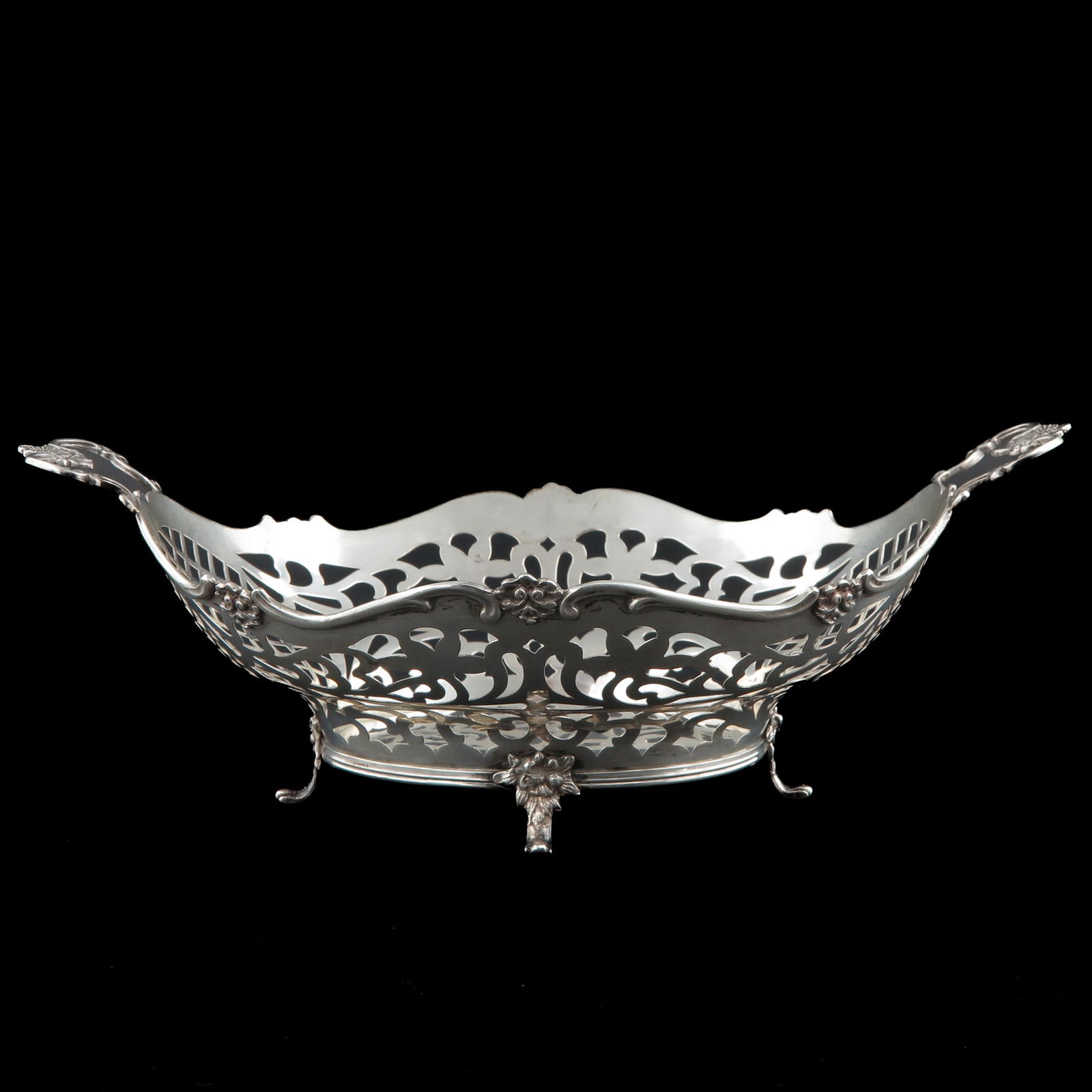 A Dutch Silver Basket (1 of 8)