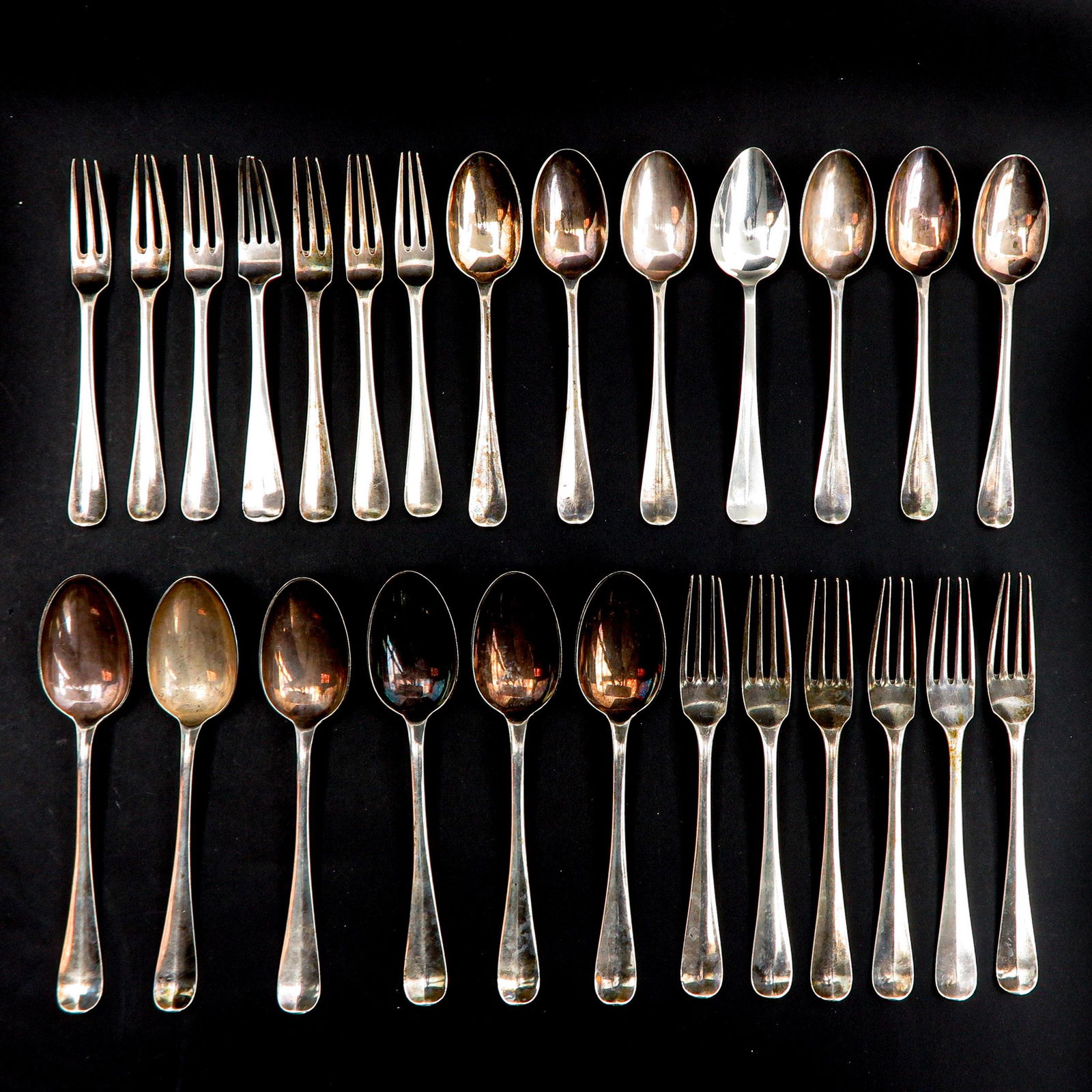 A Collection of Silver Cutlery (1 of 4)