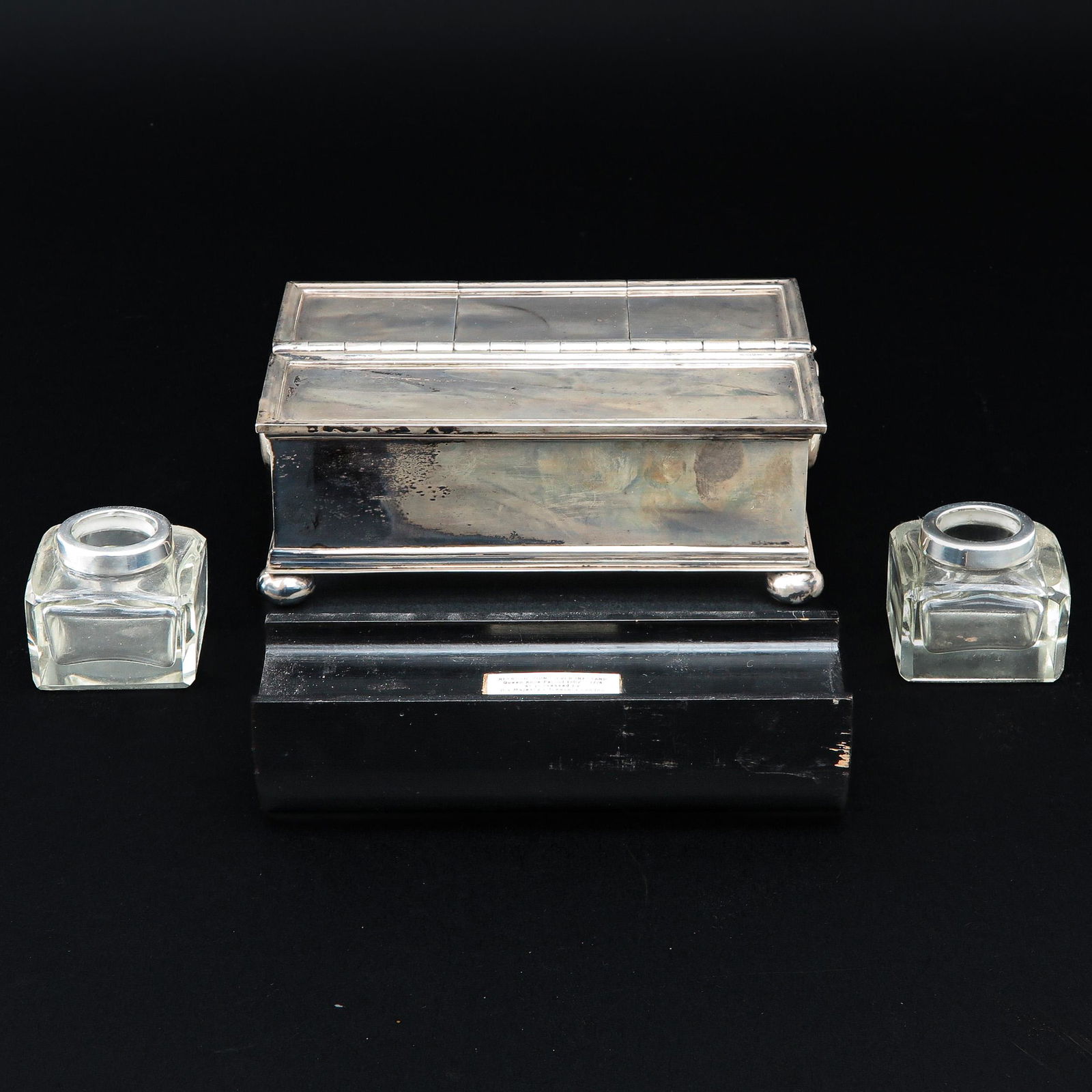 A English Silver Ink Set (1 of 10)