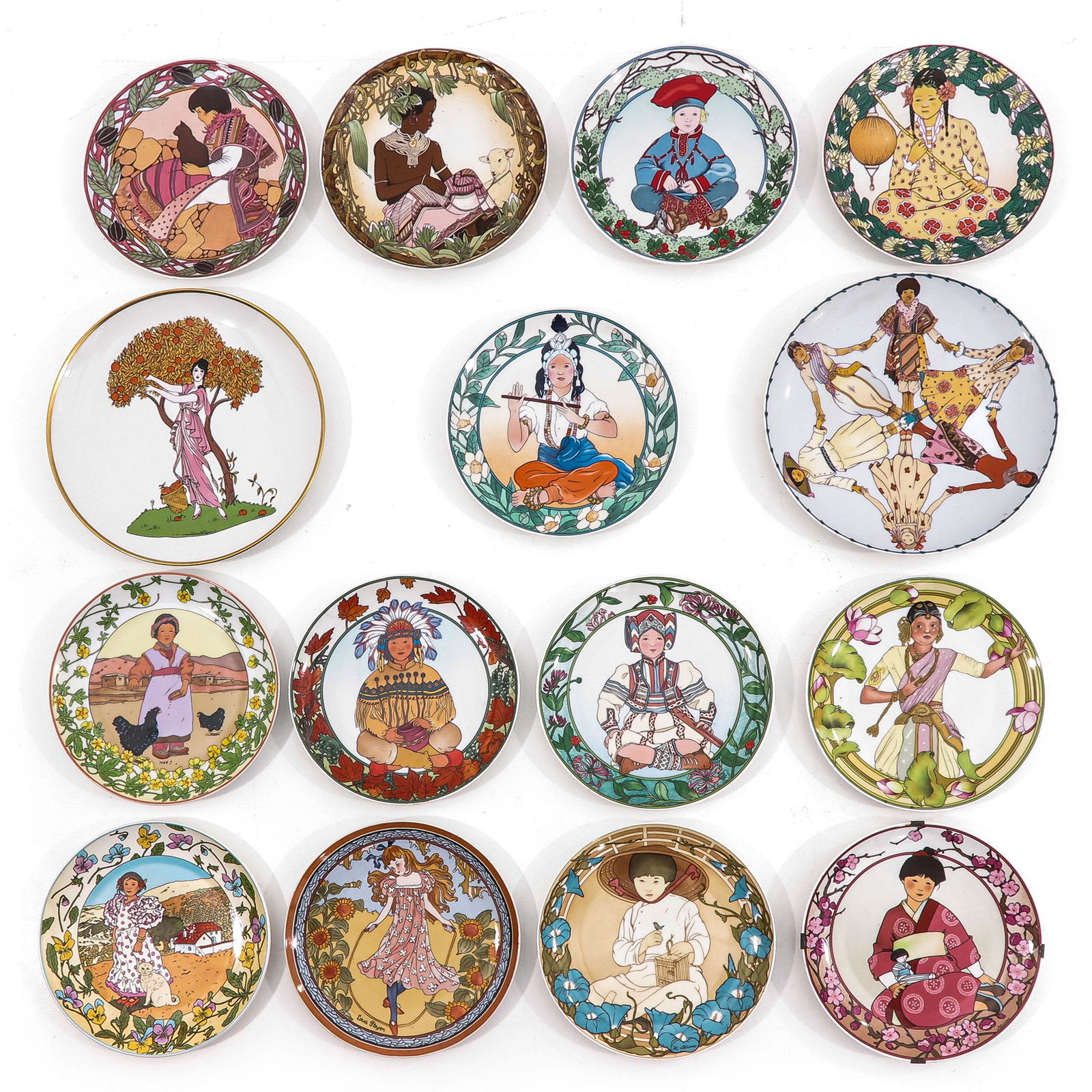 A Collection of 15 Plates (1 of 10)