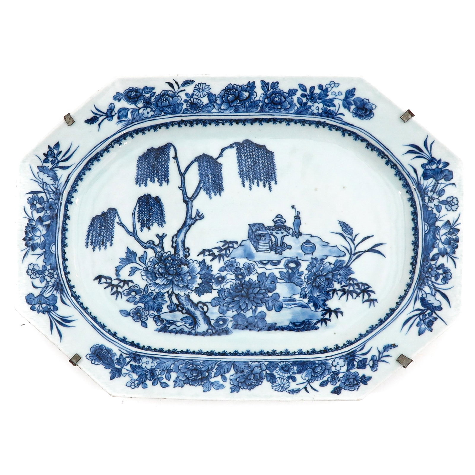 A Blue and White Serving Tray (1 of 7)