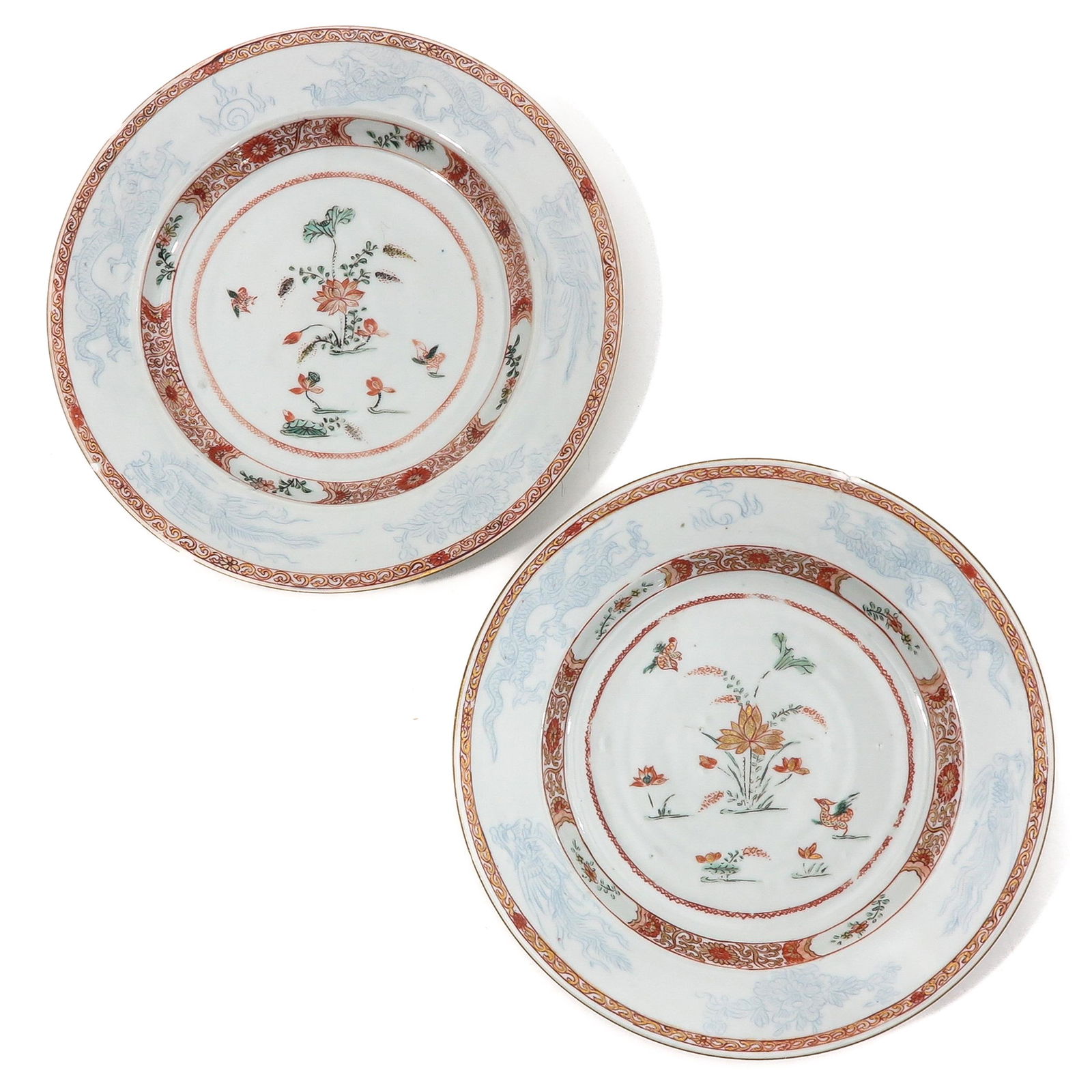 A Polychrome Decor Plates (1 of 10)
