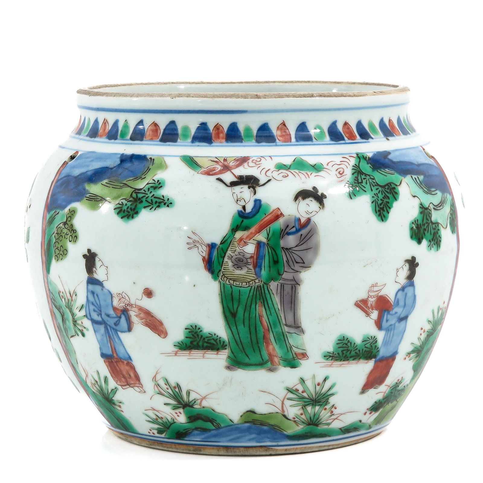 A Doucai Decor Flower Pot (1 of 9)