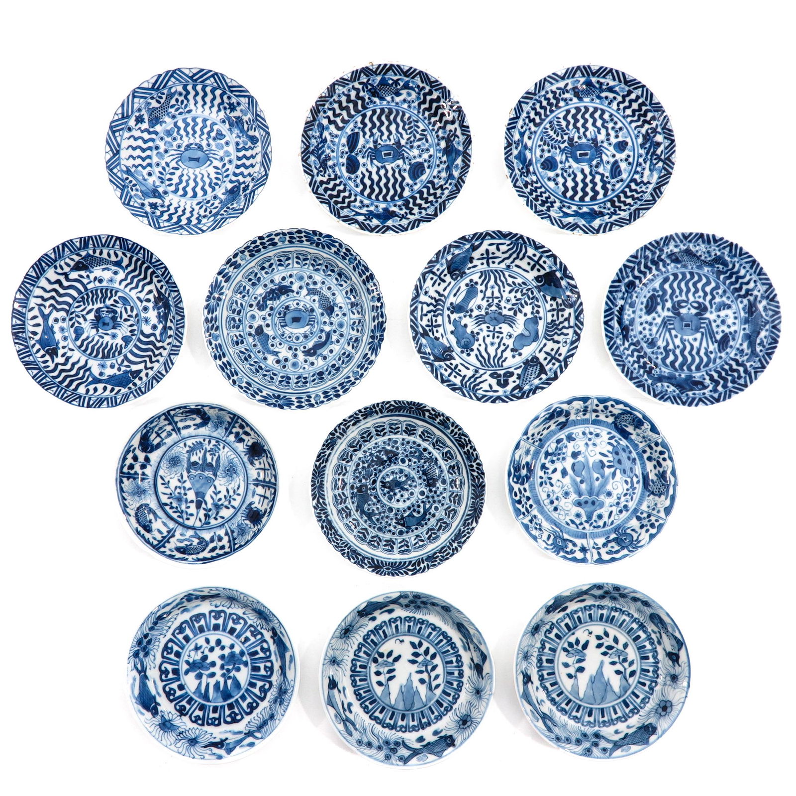 A Collectin of 13 Small Plates (1 of 10)