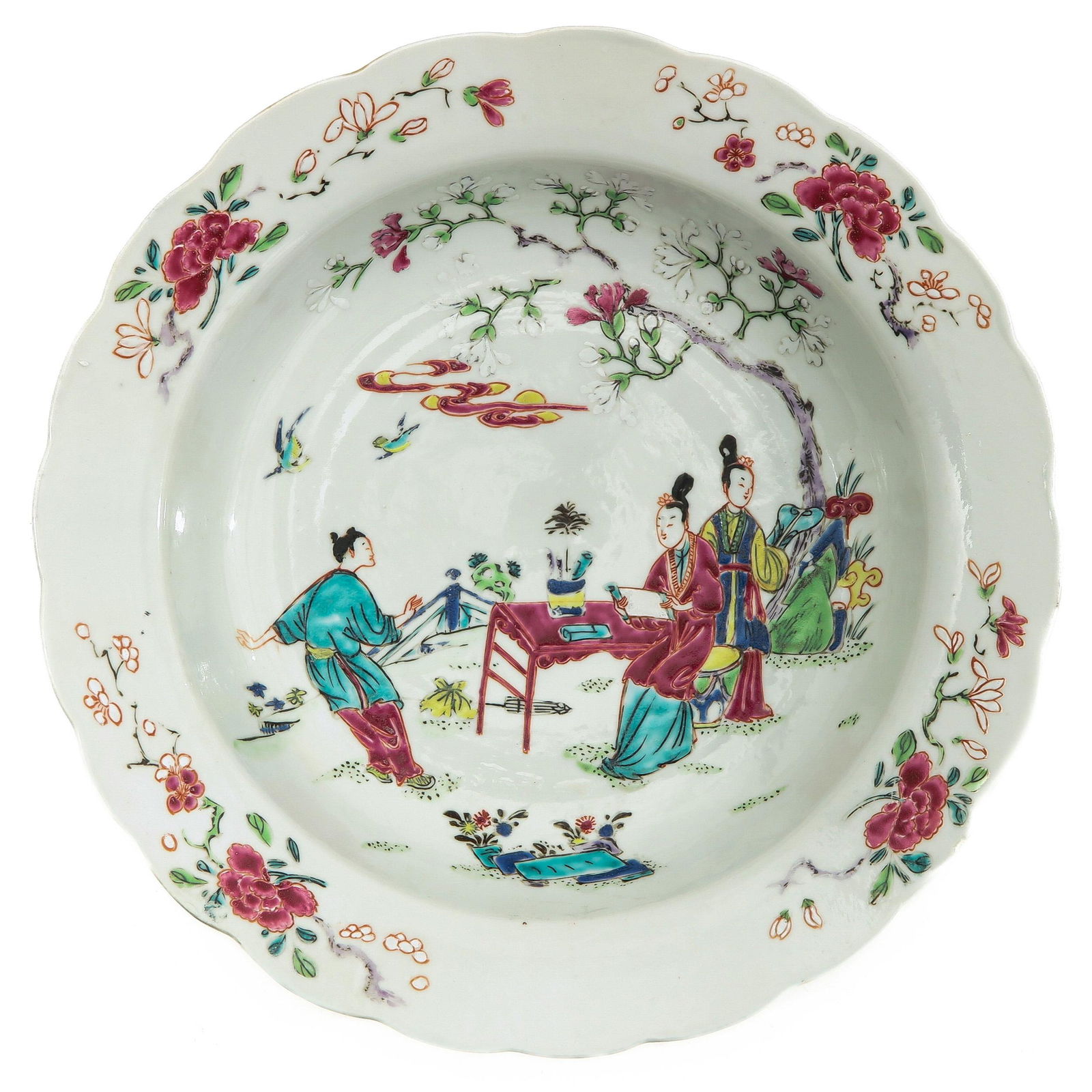 A Famille Rose Serving Bowl (1 of 7)