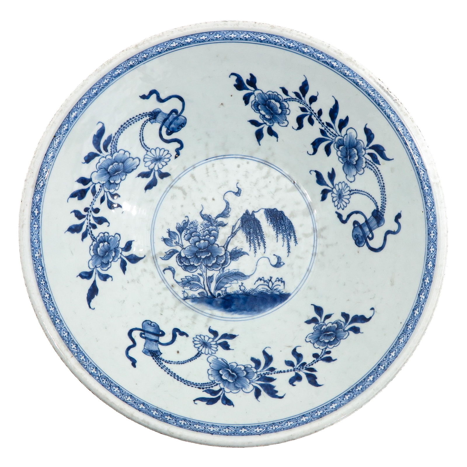 A Blue and White Serving Dish (1 of 7)