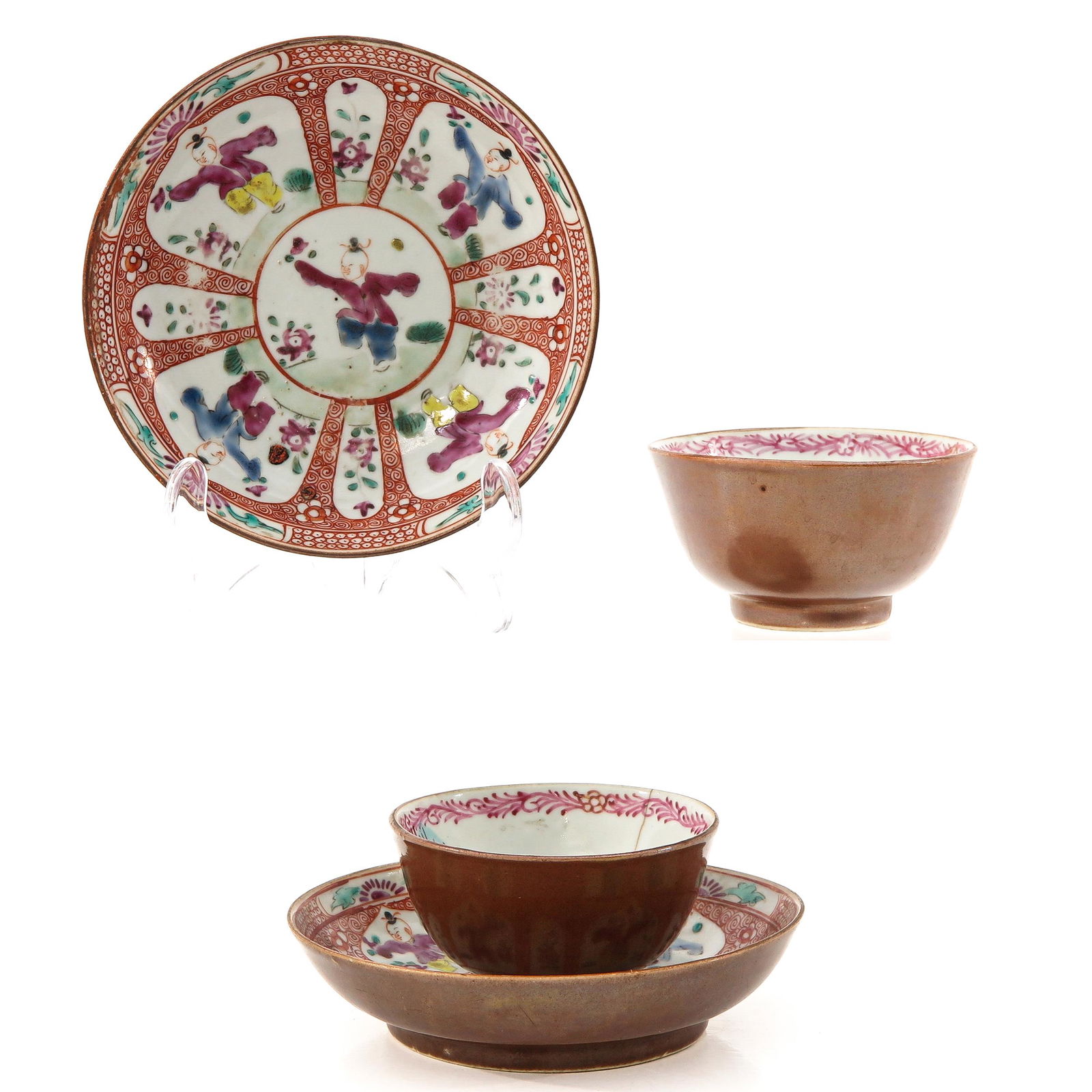 A Collection of 2 Cups and 2 Saucers (1 of 10)