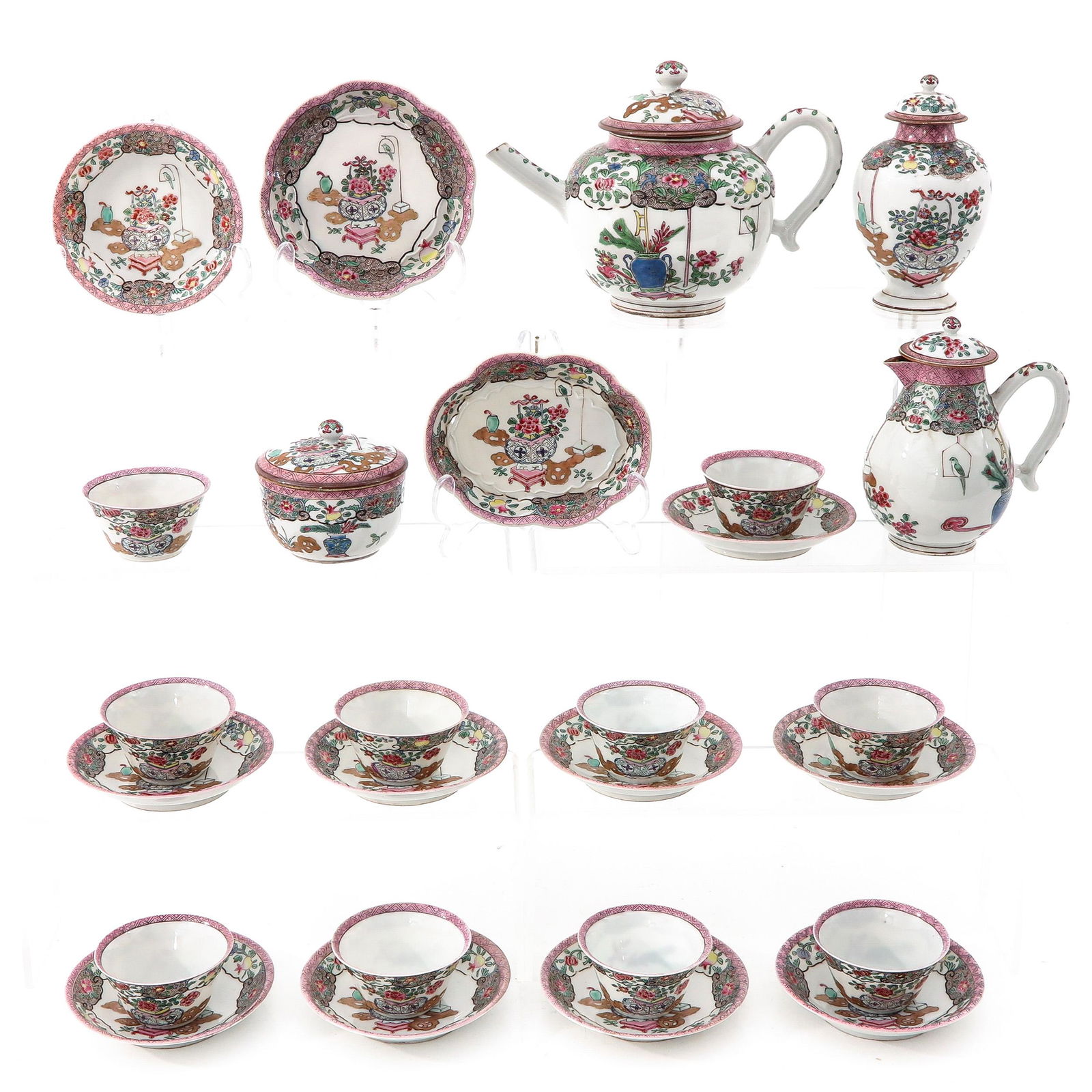 A Famille Rose Tea Service (1 of 10)