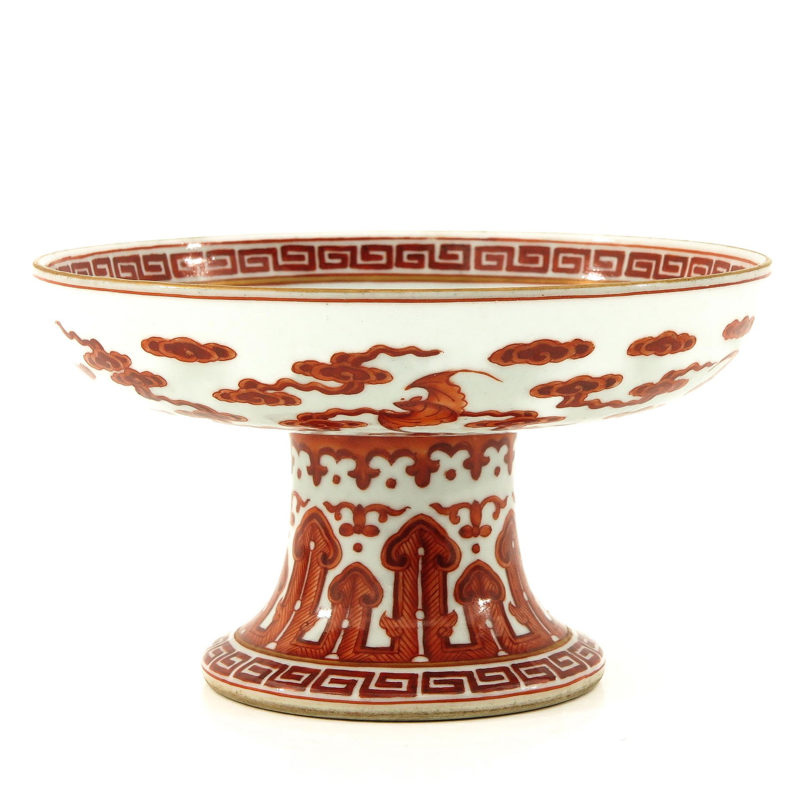 An Iron Red Decor Stem Cup (1 of 9)