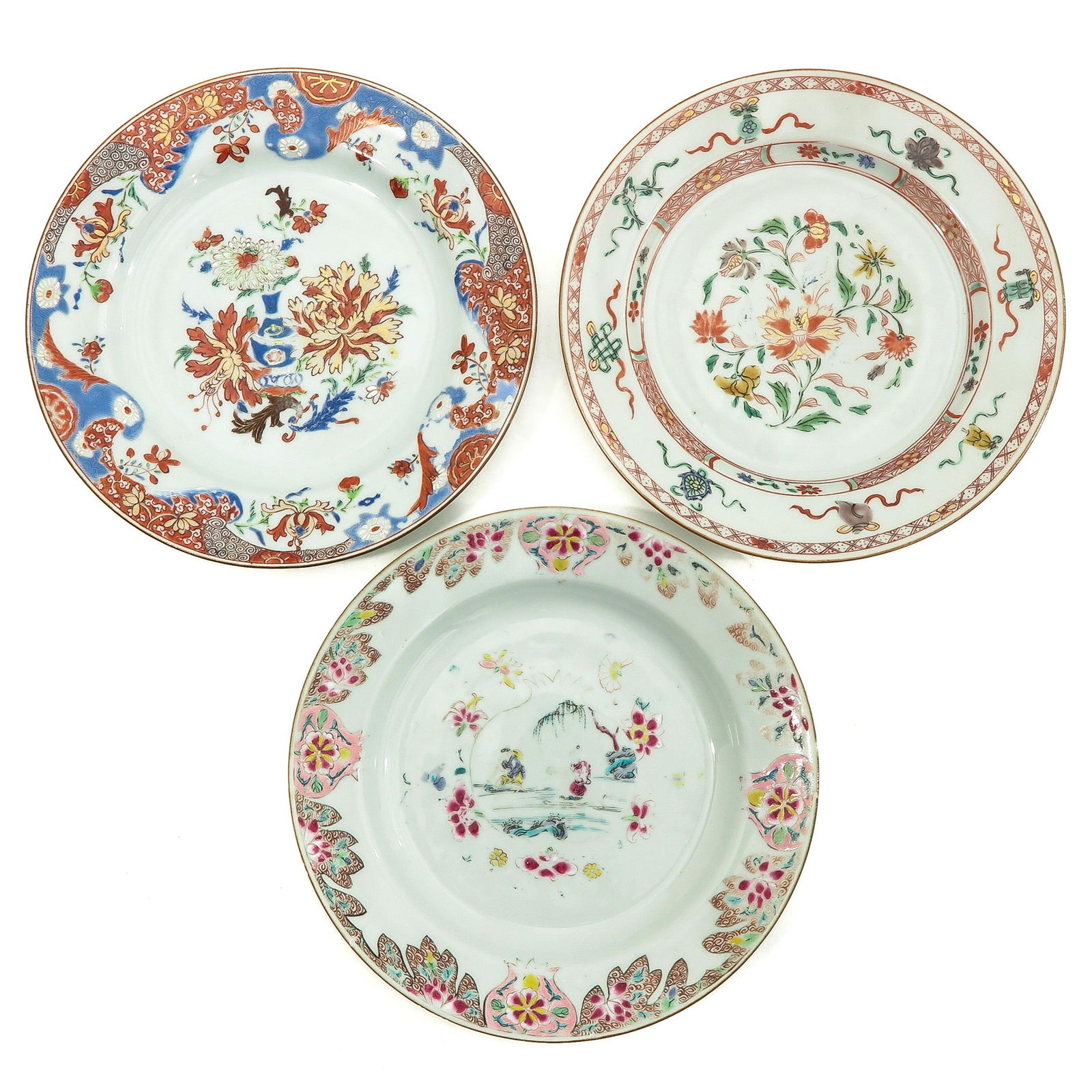 A Collection of 3 Plates (1 of 10)