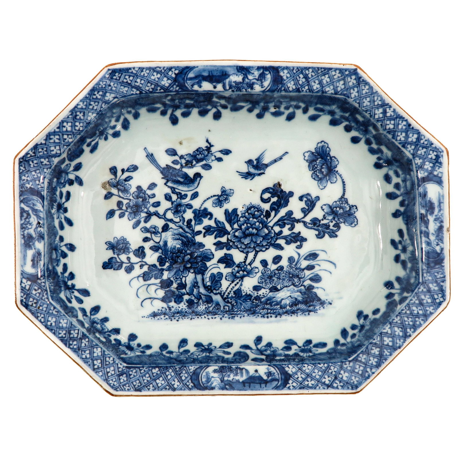 A Blue and White Serving Dish (1 of 8)