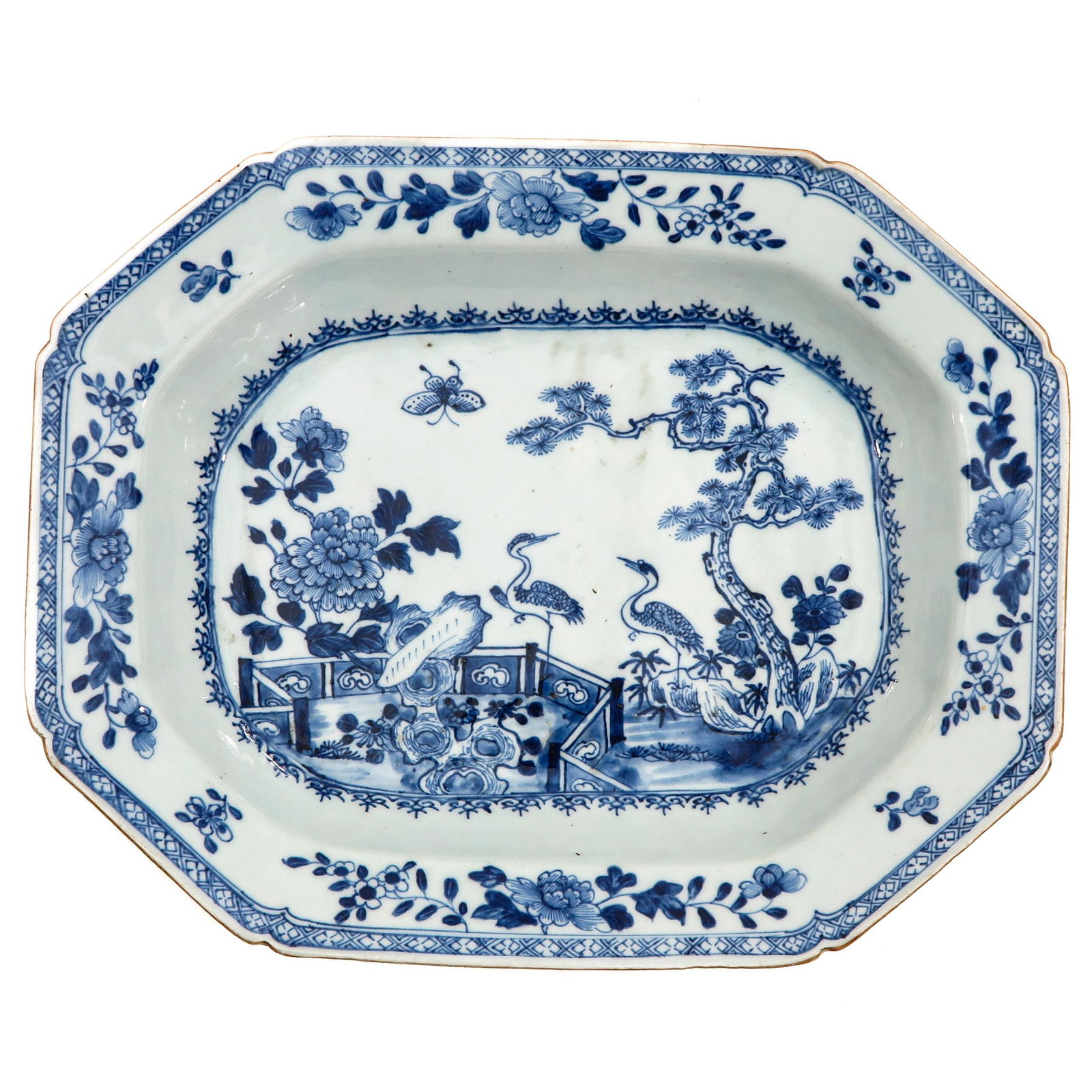 A Blue and White Serving Dish (1 of 6)