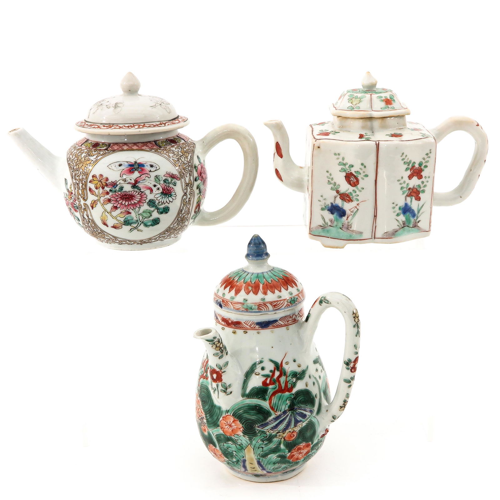 A Collection of 3 Teapots (1 of 10)