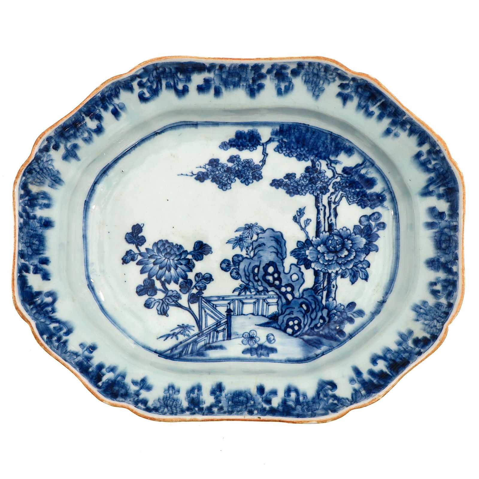 A Blue and White Serving Dish (1 of 8)