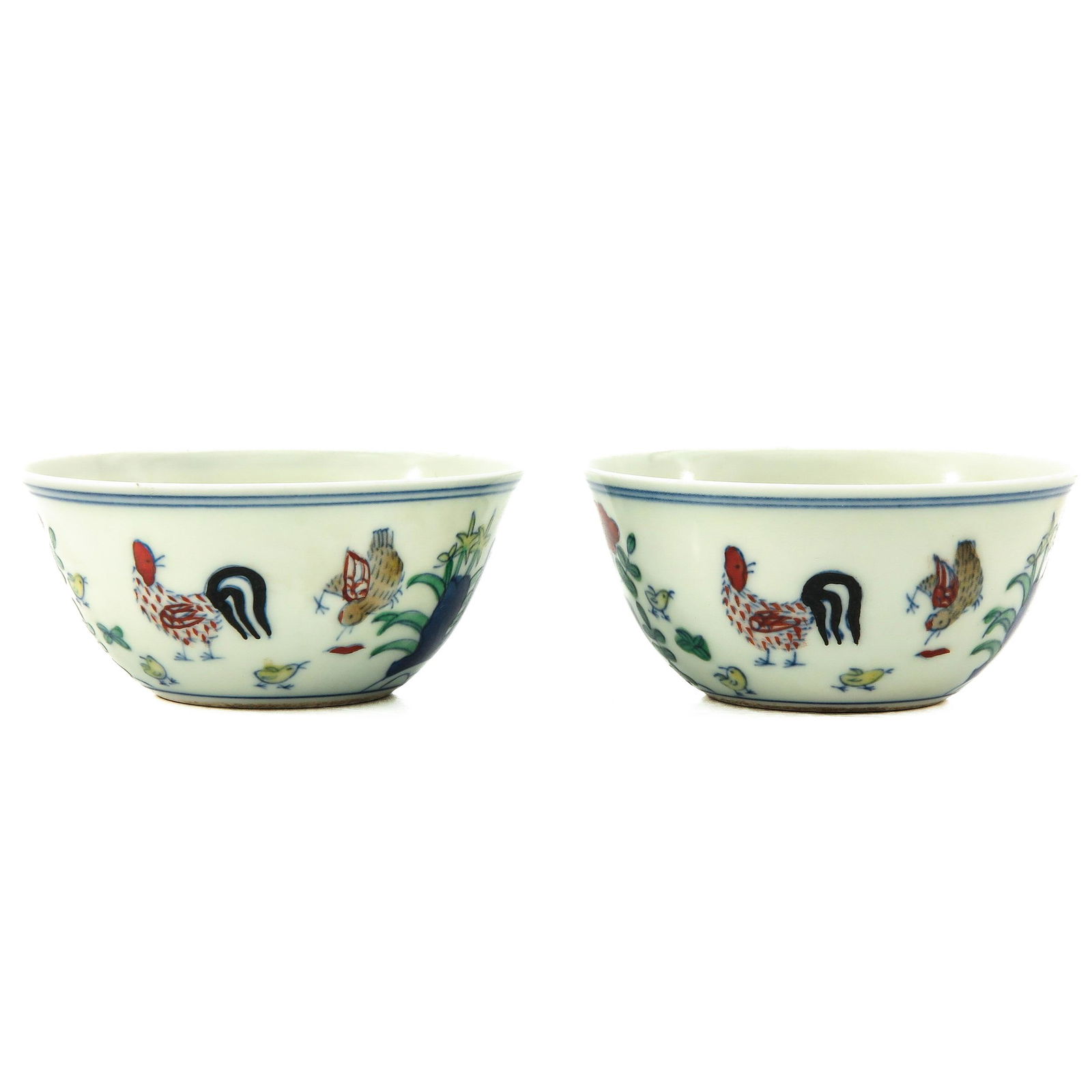 A Pair of Doucai Cups (1 of 9)