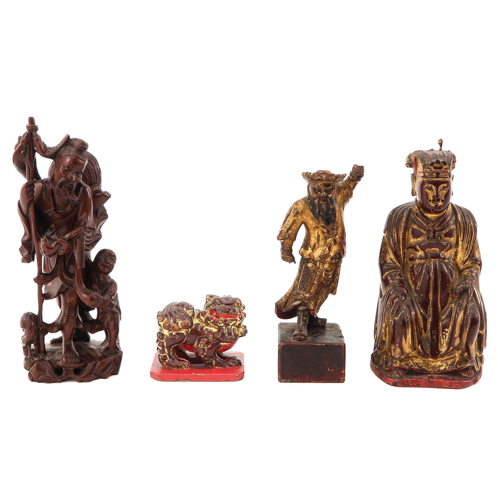 A Collection of 4 Chinese Sculptures (1 of 10)