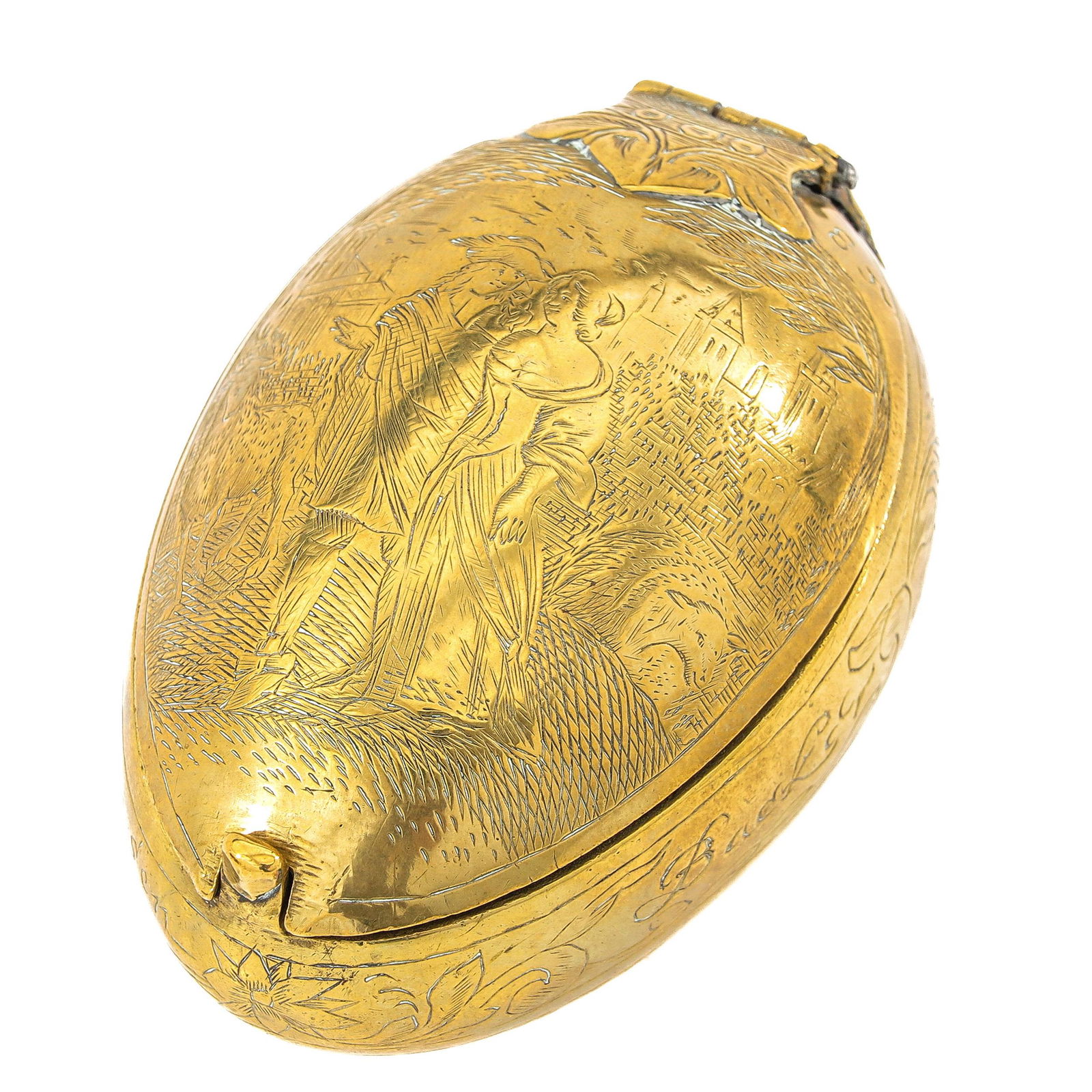 A 17th Century Tobacco Box Signed Pier Symonsen Back (1 of 8)