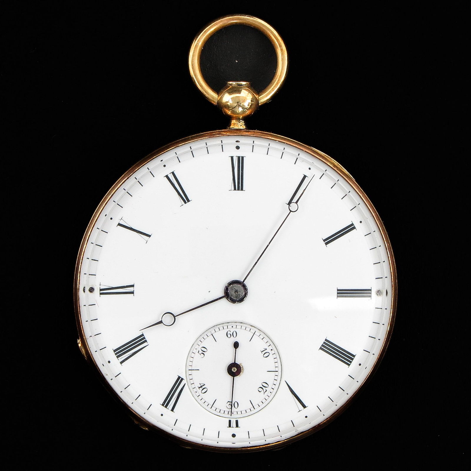 An 18KG Pocket Watch Signed Sel Reymond (1 of 7)