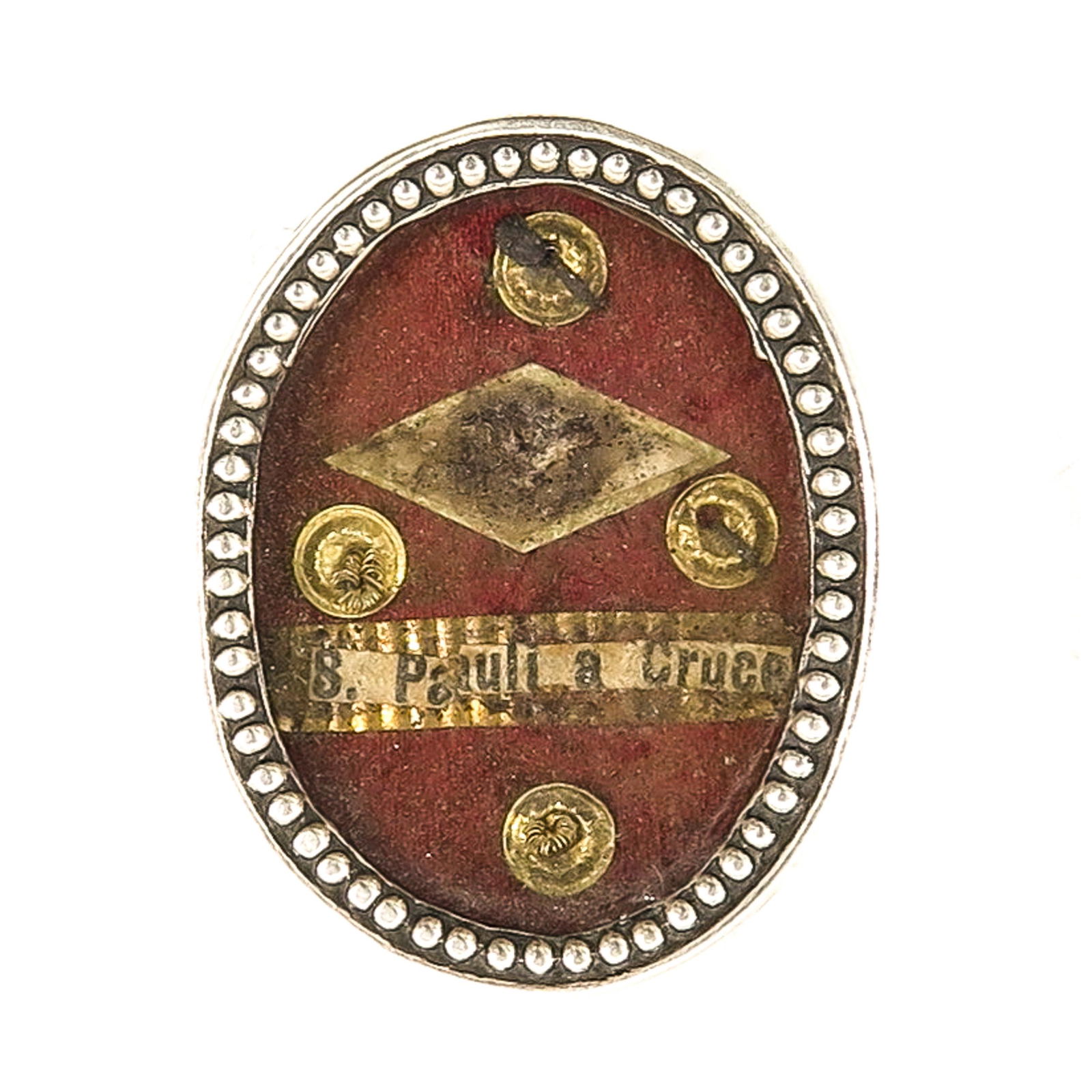 A Relic of Saint Paul of the Cross with Certificate (1 of 4)