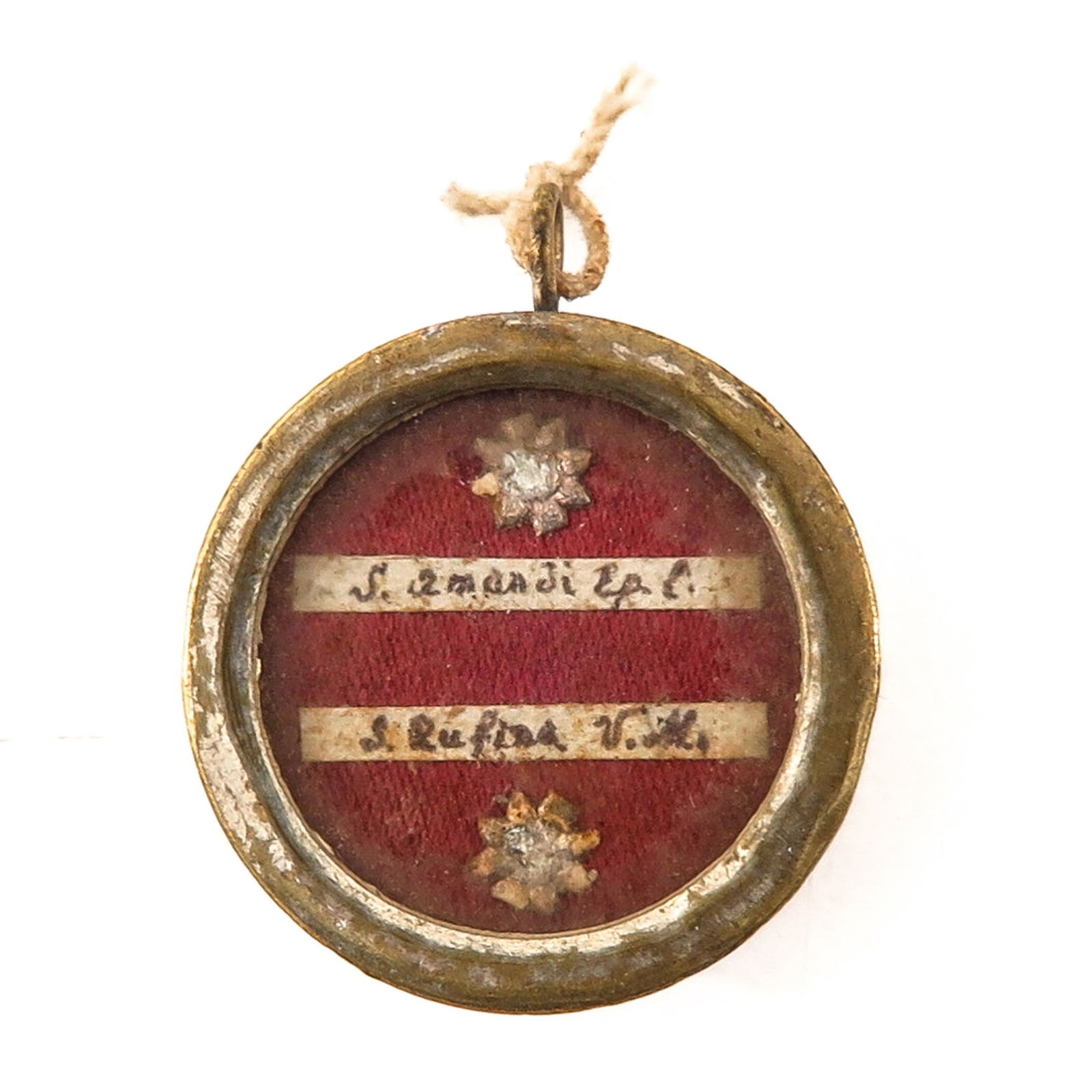 A Relic Holder with Certificate (1 of 3)