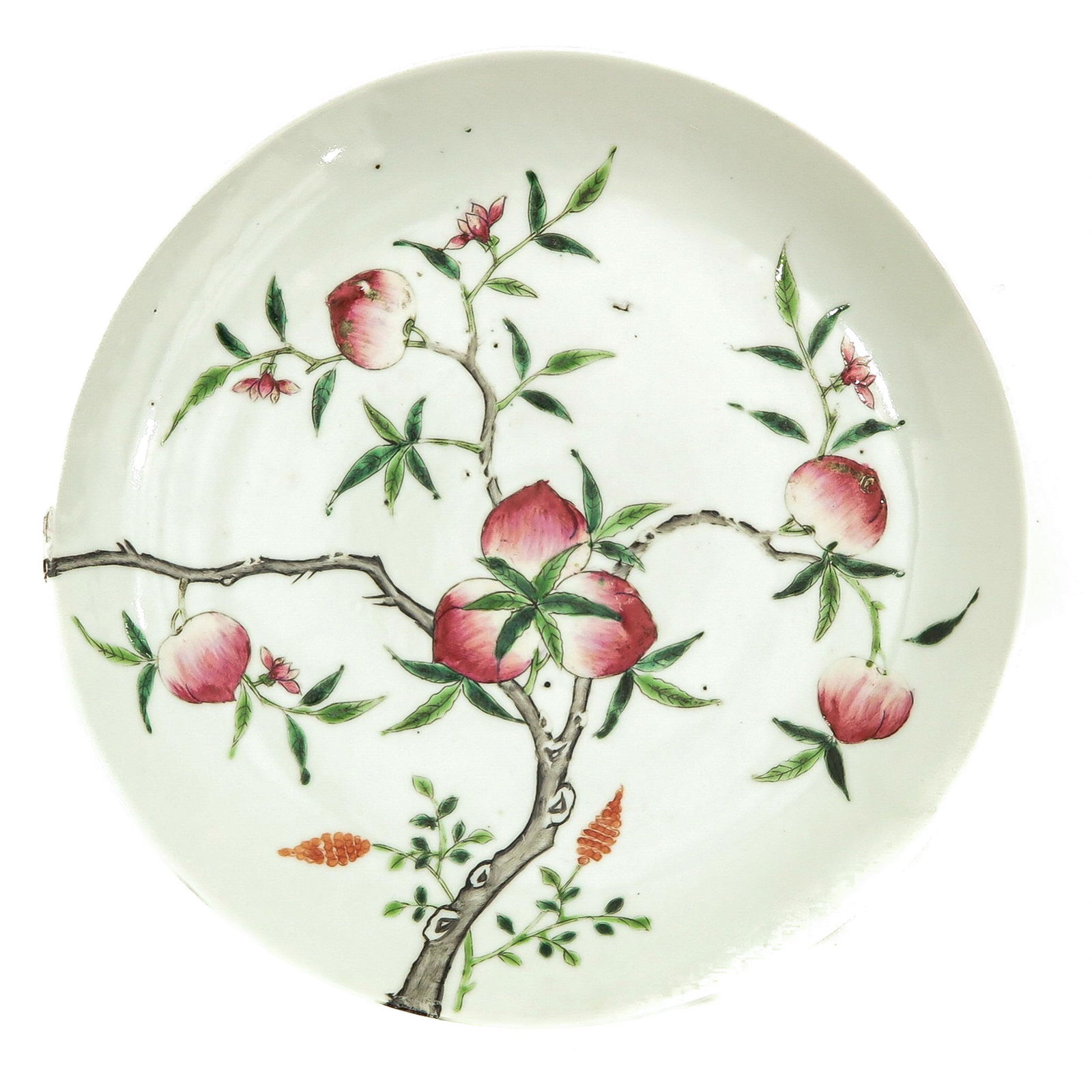 A Famille Rose Plate (1 of 6)