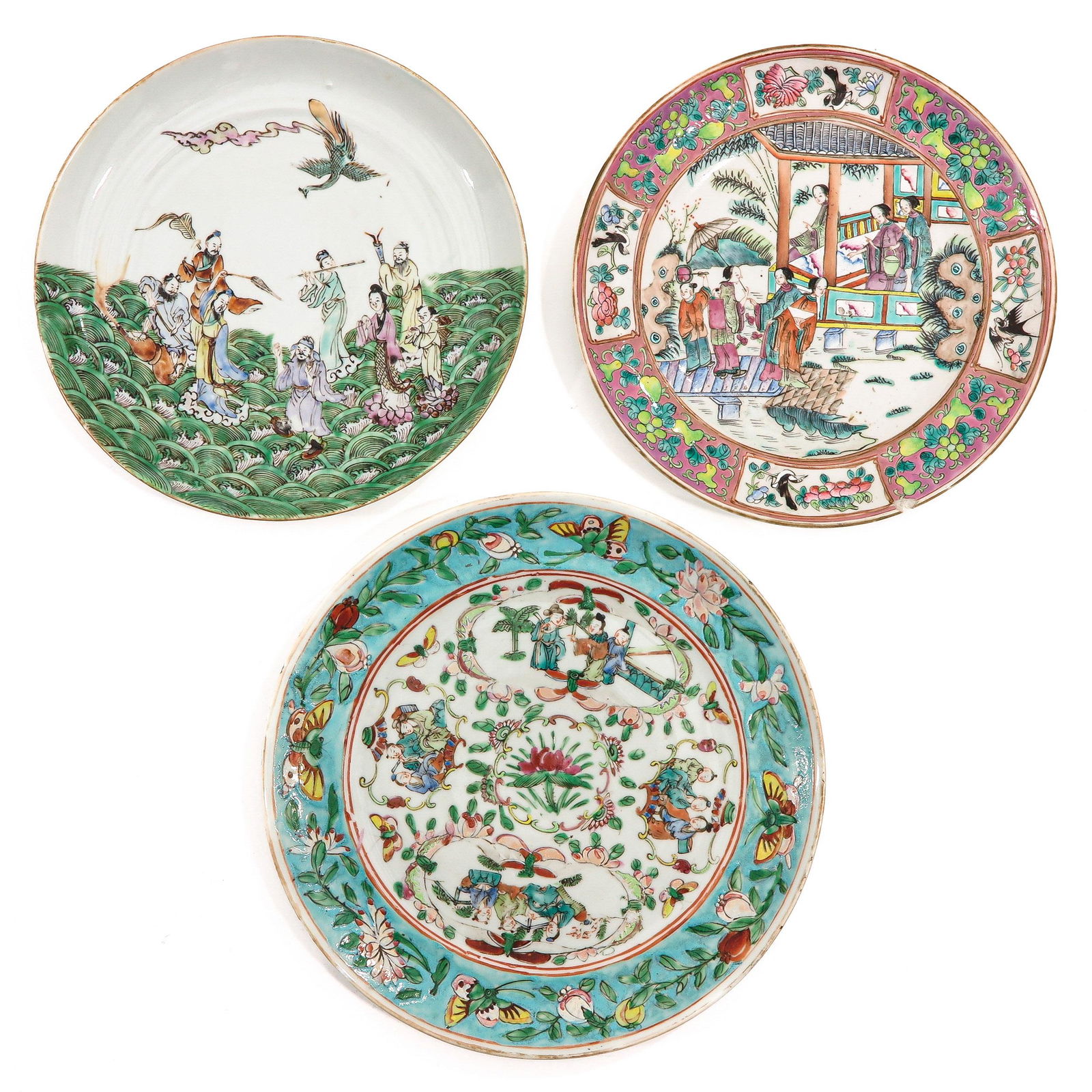 A Collection of 3 Plates (1 of 10)