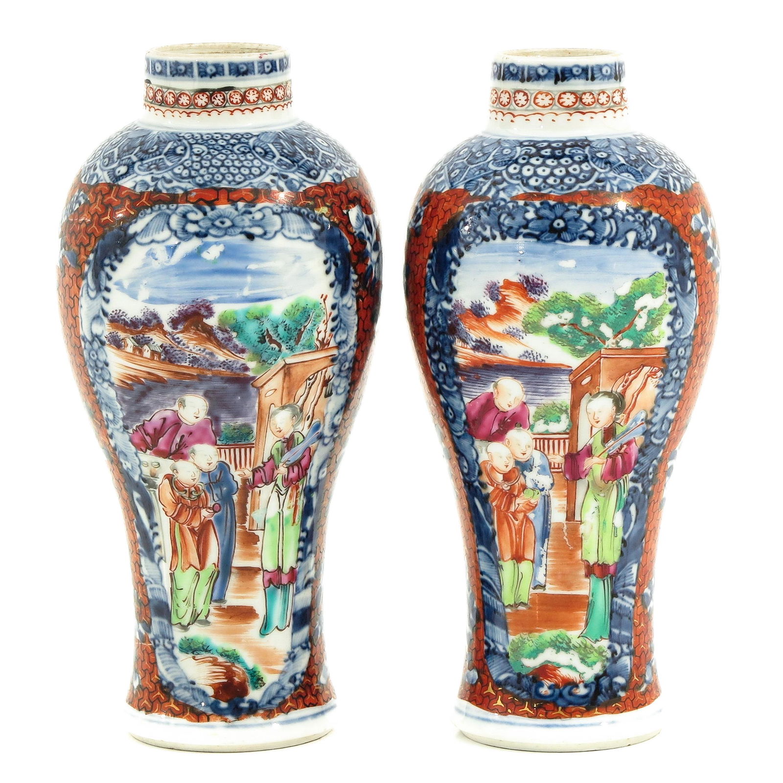 A Pair of Garniture Vases (1 of 9)