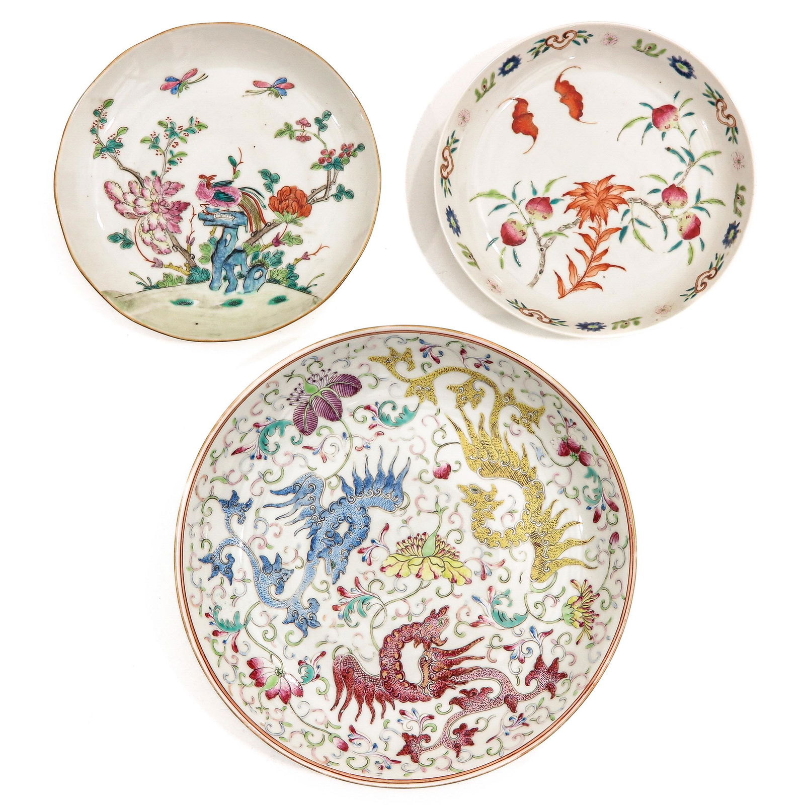 A Collection of 3 Plates (1 of 10)