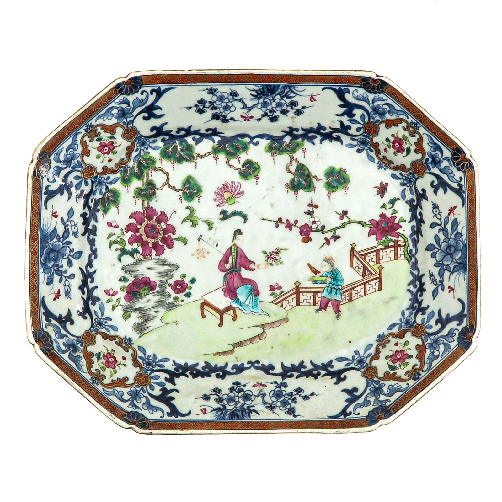 A Famille Rose Serving Tray (1 of 7)
