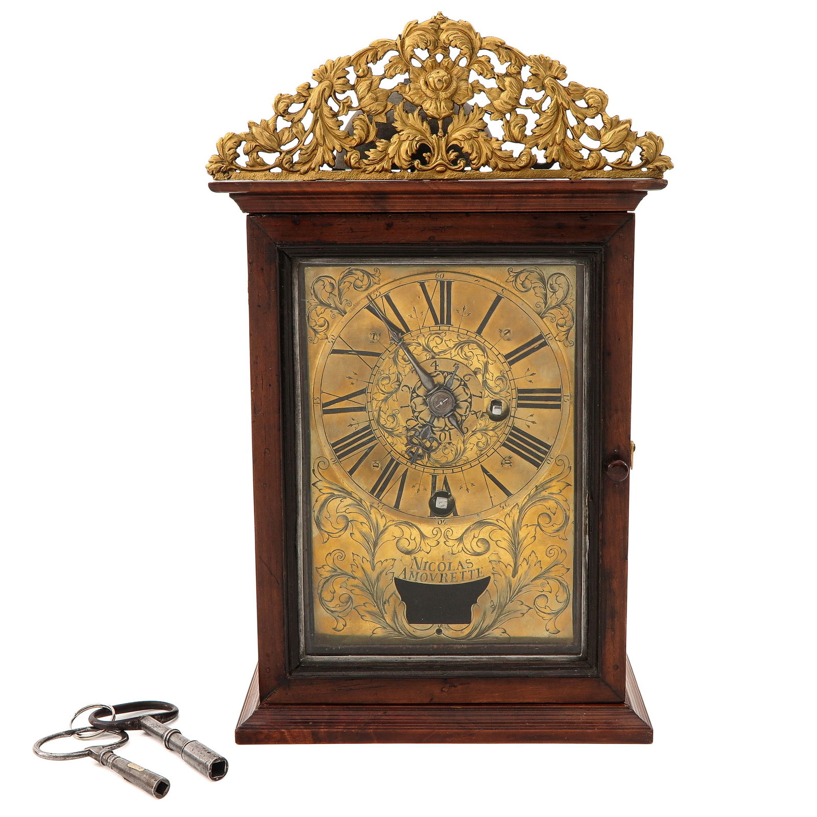 A Clock Signed Amourette, Abbeville (1 of 9)