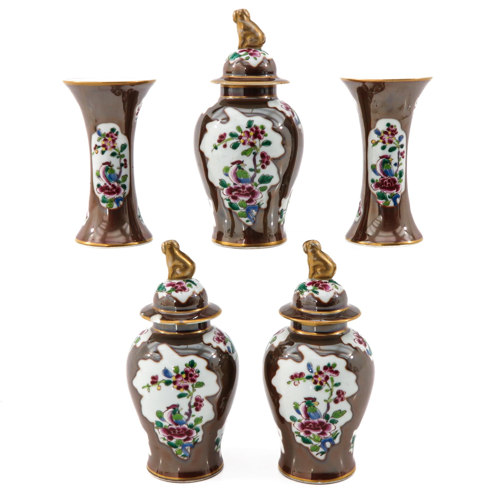 A 5 Piece Garniture Set (1 of 9)