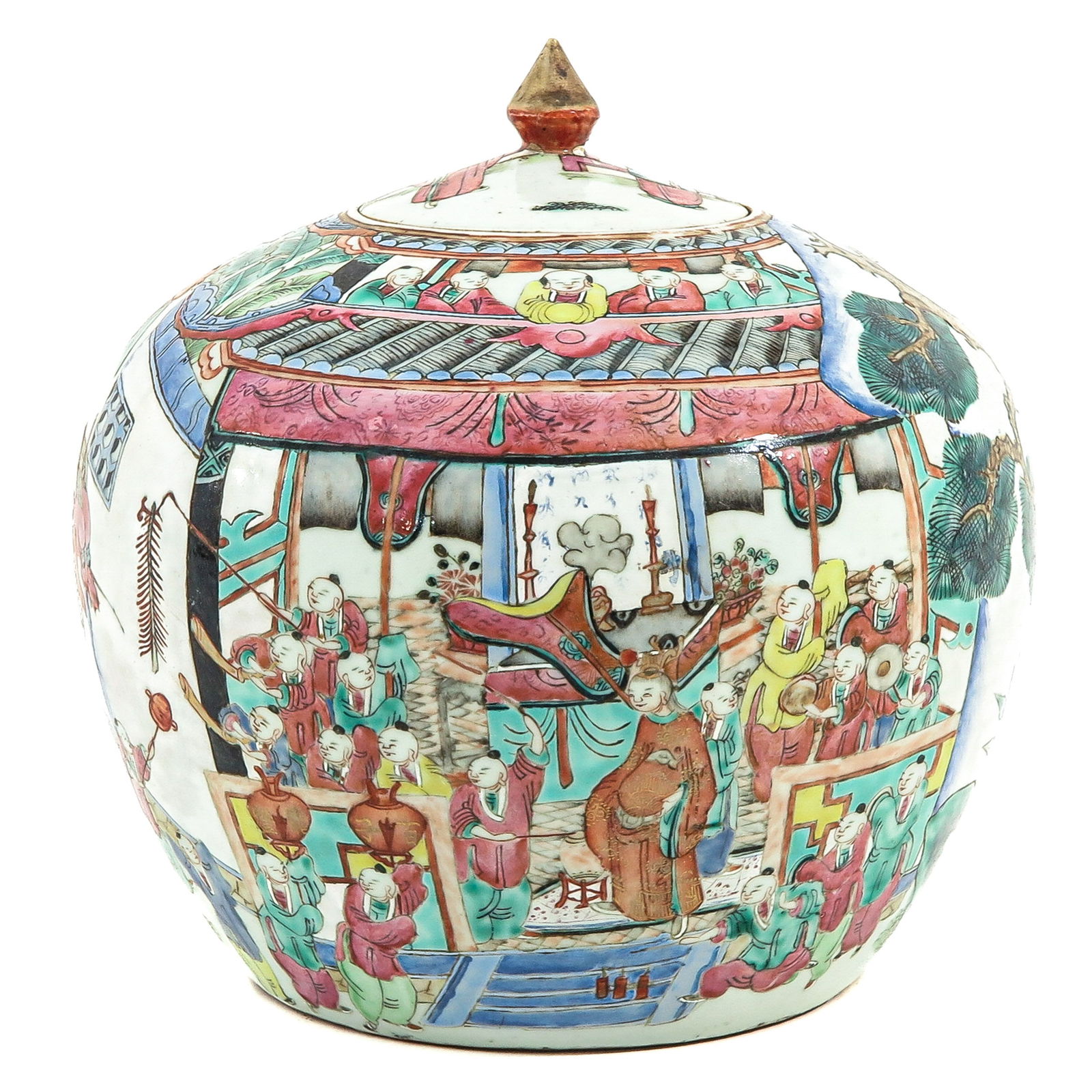 A Famille Rose Ginger Jar (1 of 10)