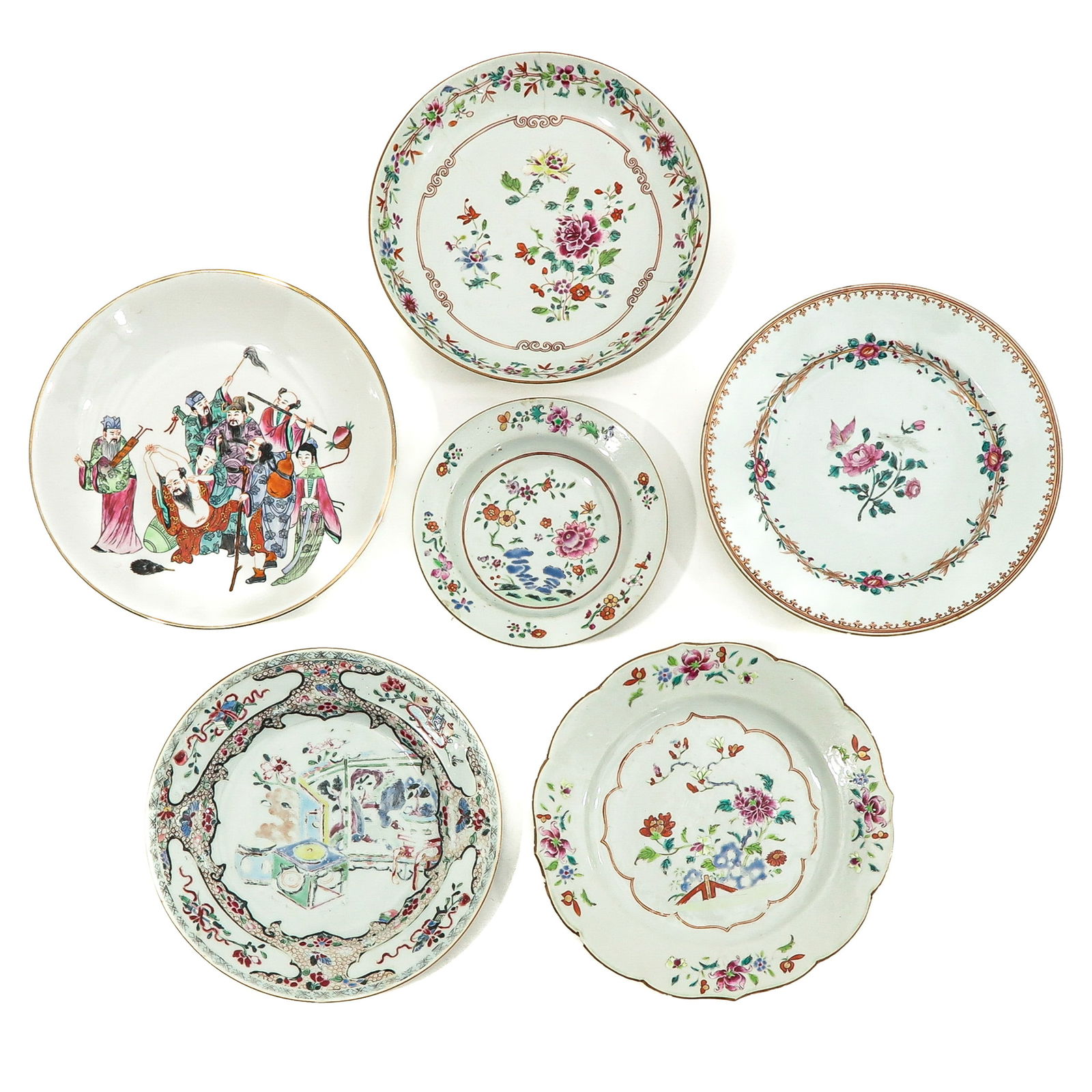 A Collection of 6 Plates (1 of 10)